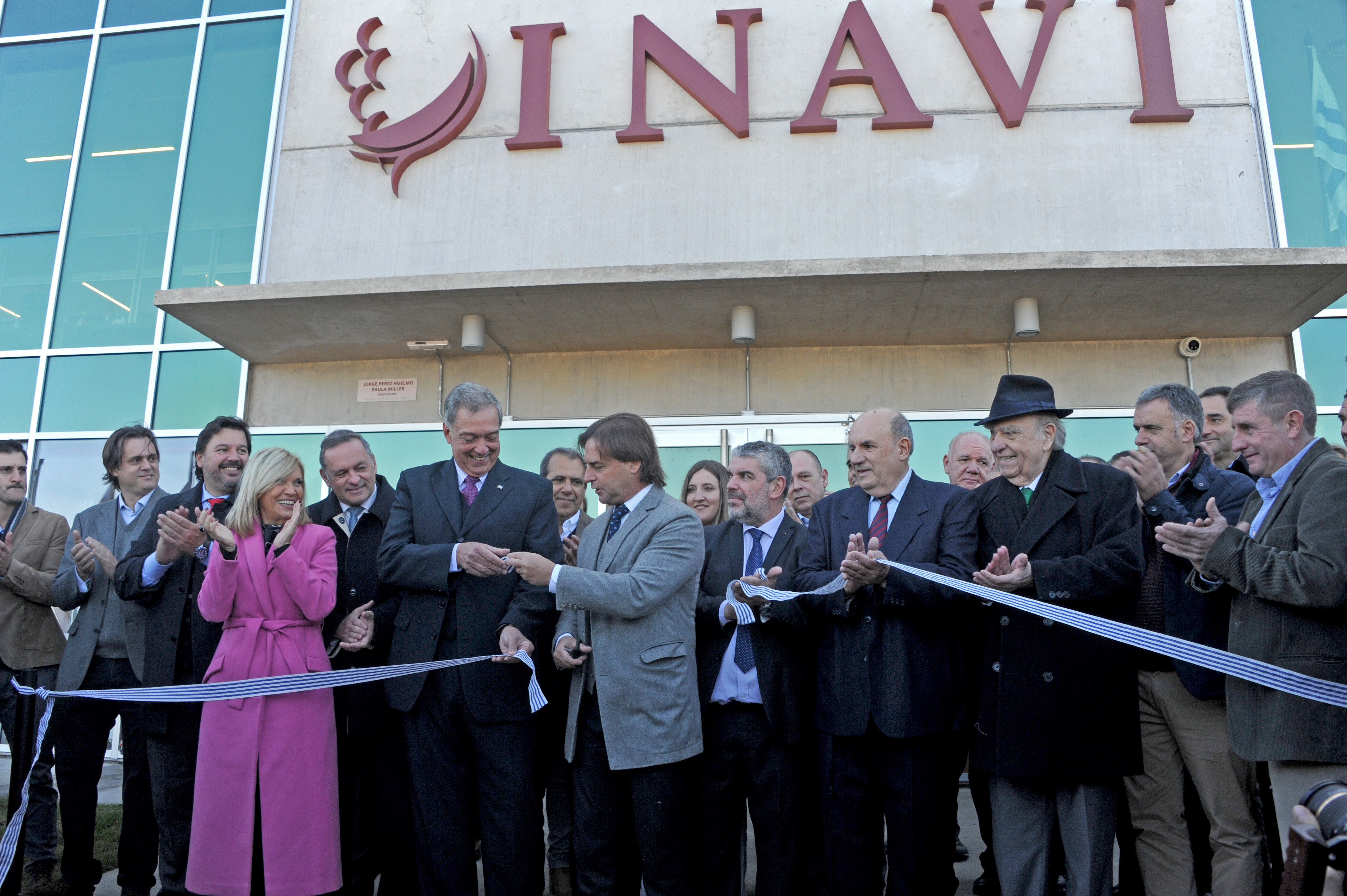 Lacalle Pou inauguró sede del Instituto Nacional de Vitivinicultura