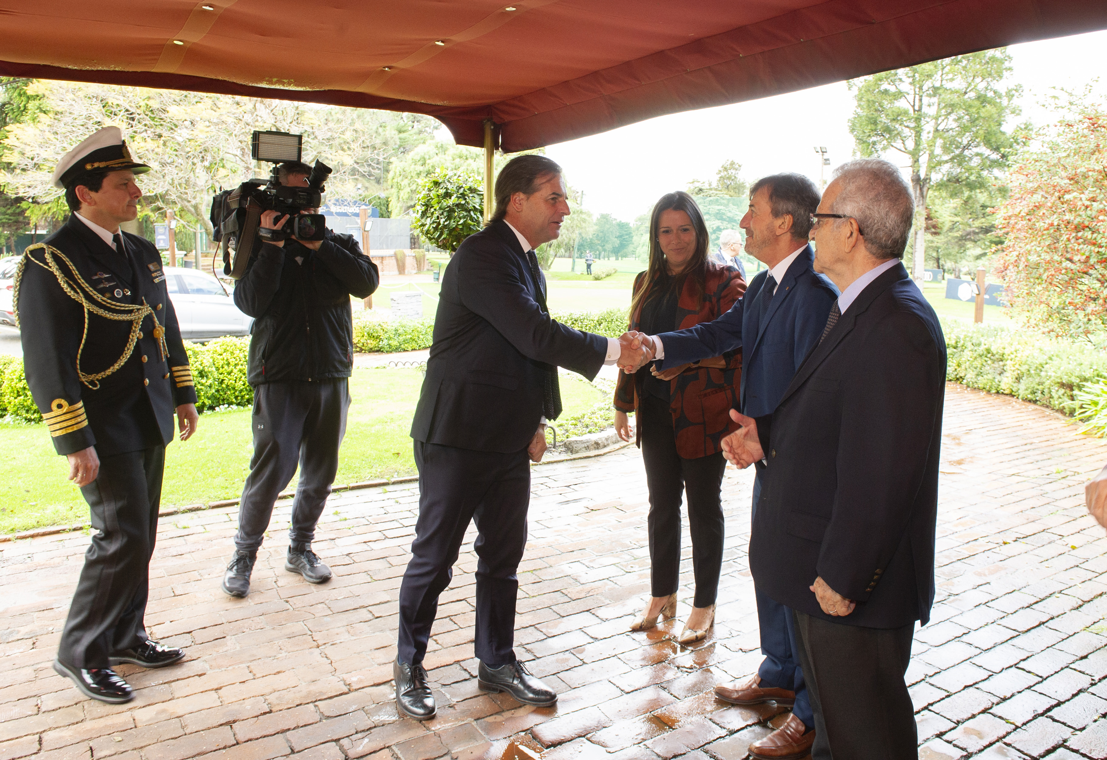 Presidente Lacalle Pou participó de celebración del 106.° aniversario del Centro de Navegación