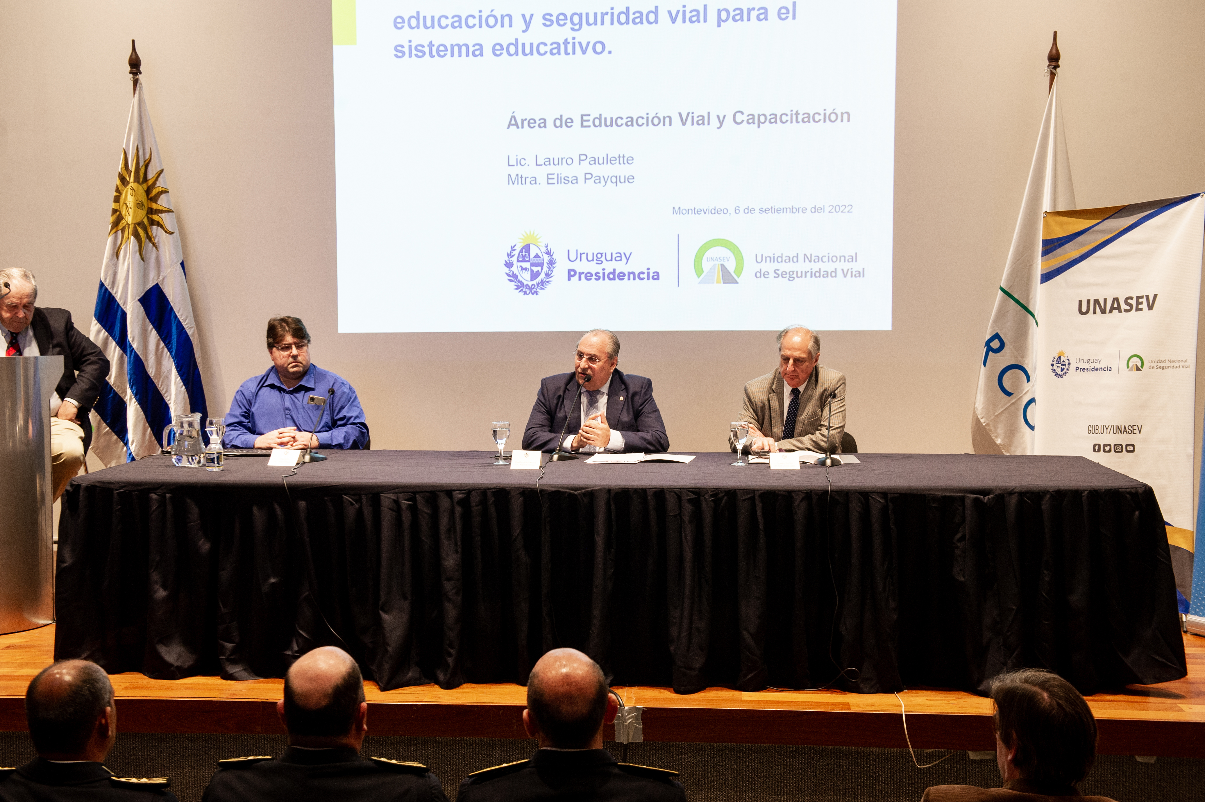 Presentación del Plan de Trabajo sobre Educación en Seguridad Vial