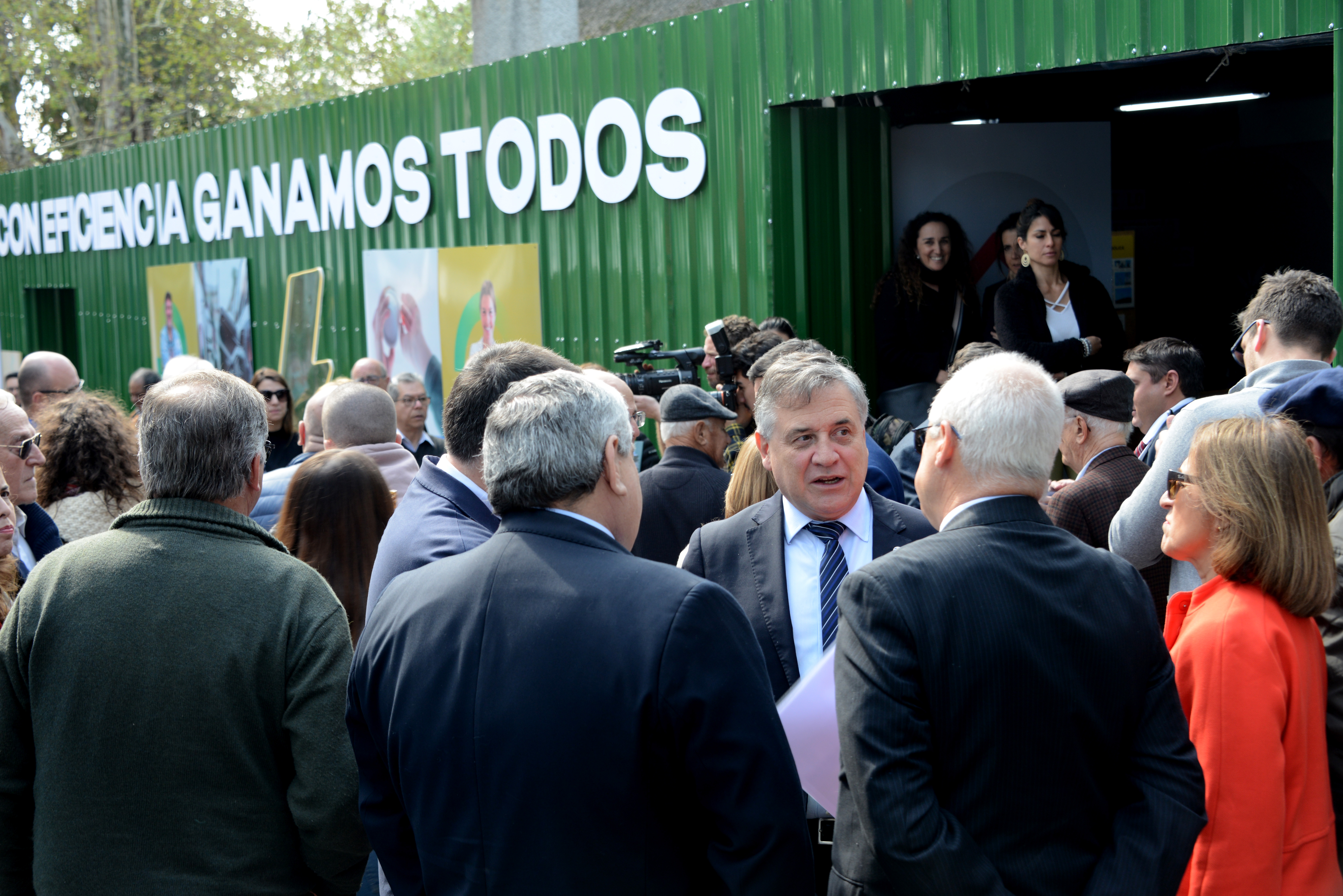 Inauguración del stand del MIEM en la Expo Prado 2022