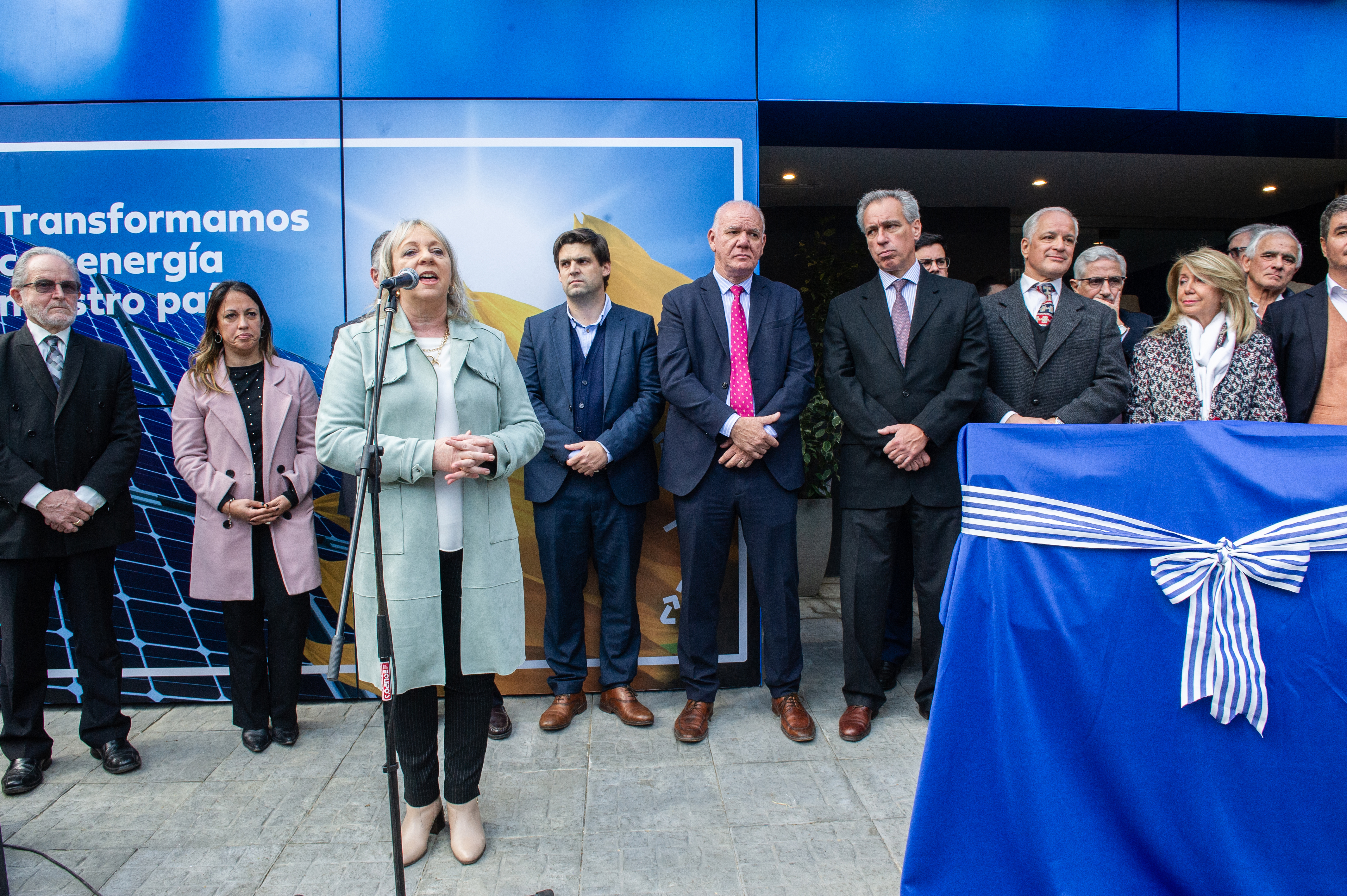 Inauguración del Stand de UTE en la Expo Prado 2022.