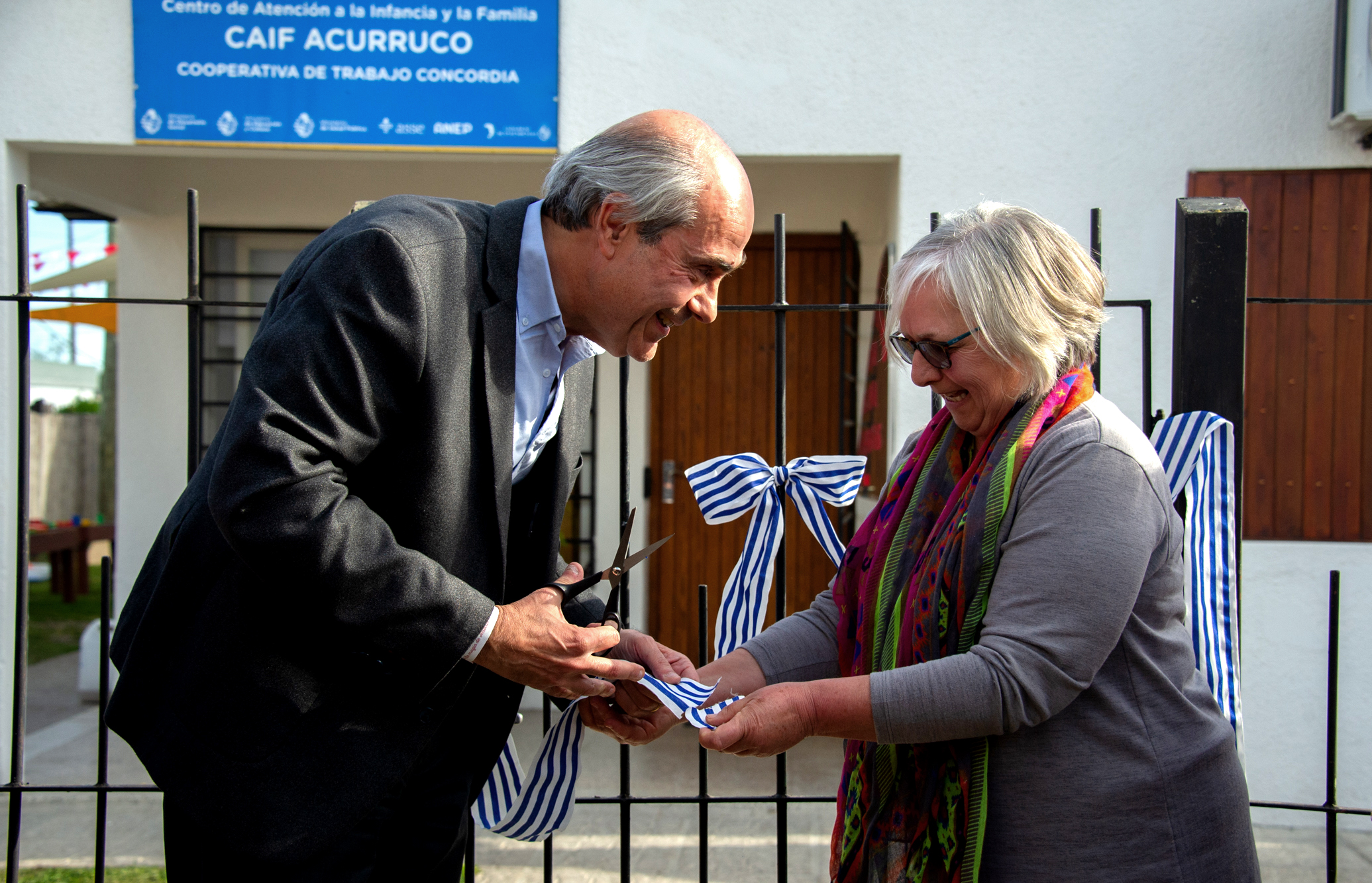 Instituto del Niño y el Adolescente inauguró un CAIF en la ciudad de Rodríguez