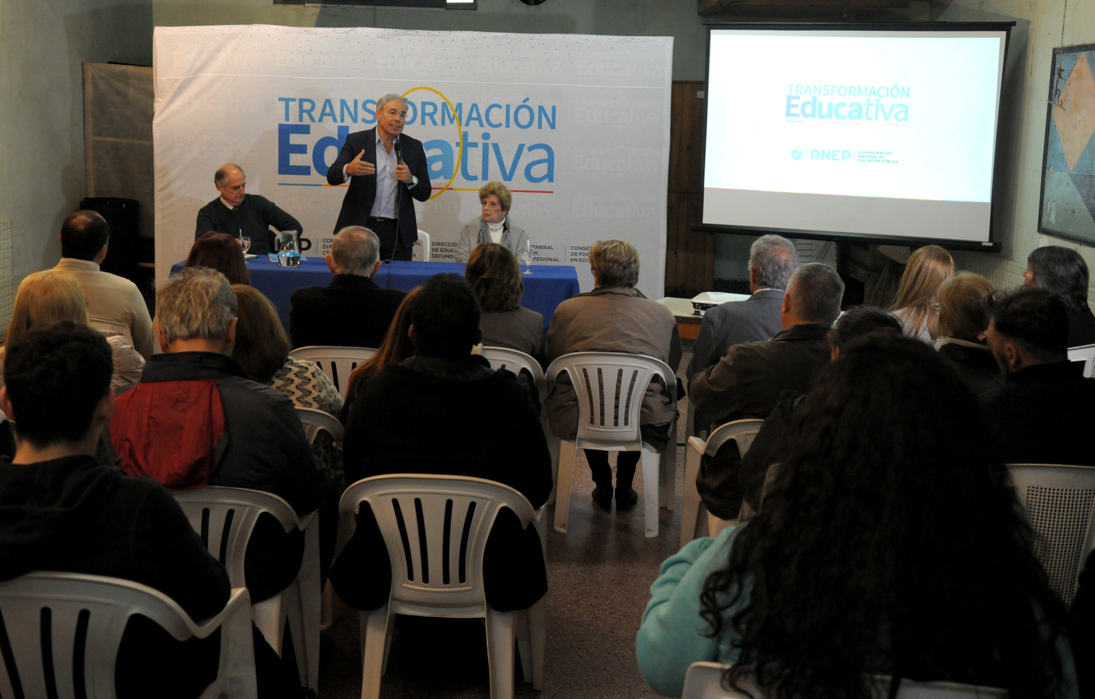 Autoridades de ANEP se reunieron con la comunidad