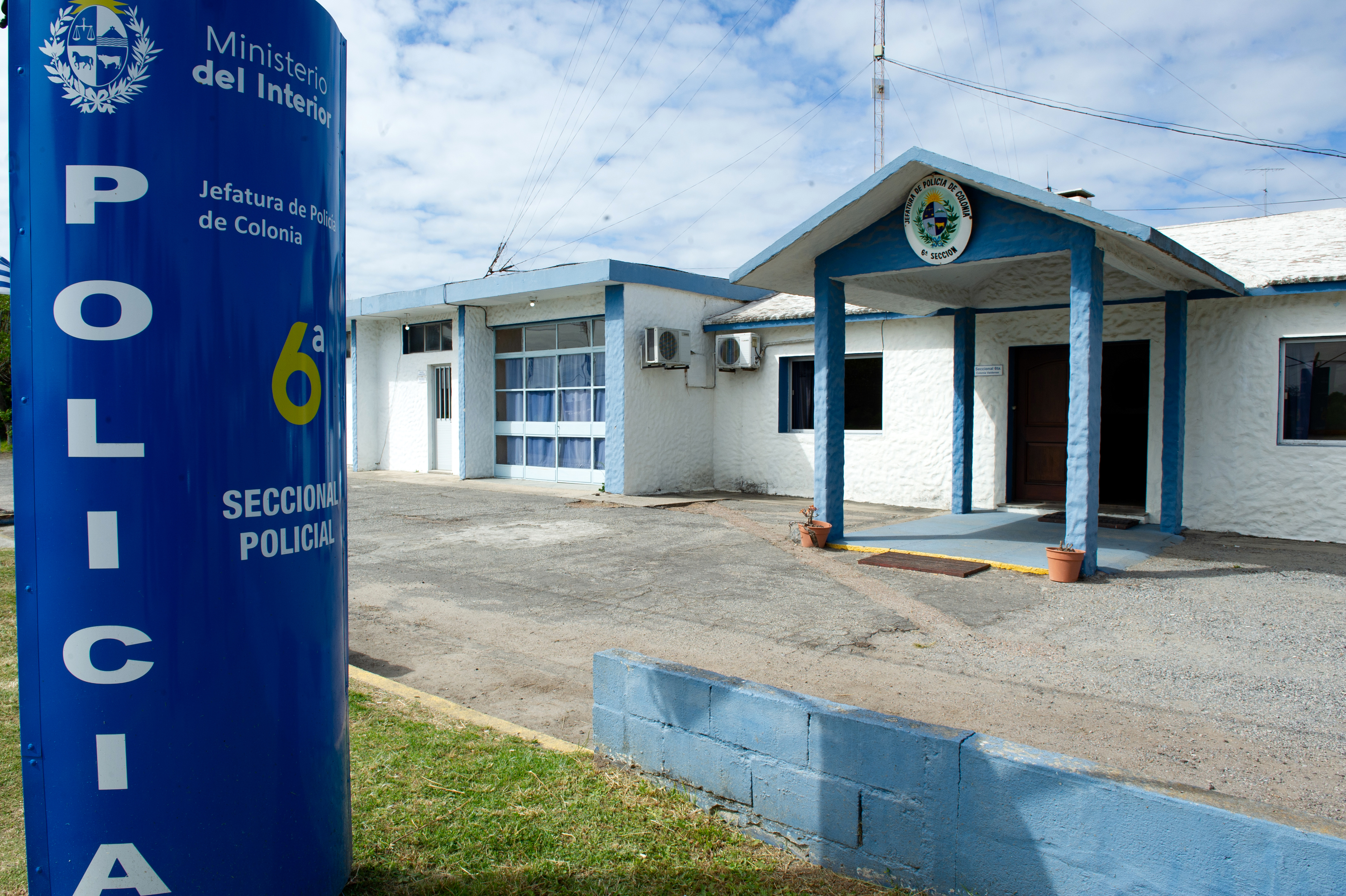 El ministro del Interior visitó dependencias en Colonia