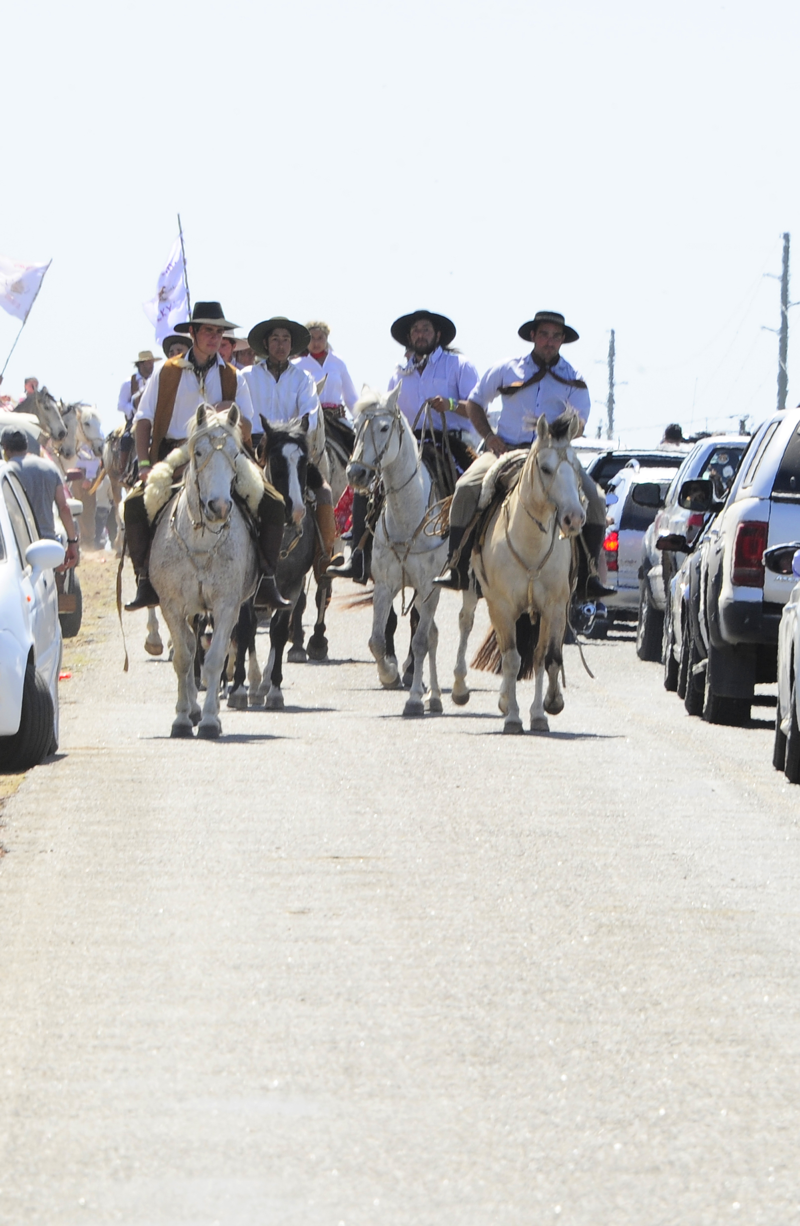 Imágenes del presidente en la Fiesta de la Agricultura en Carmelo