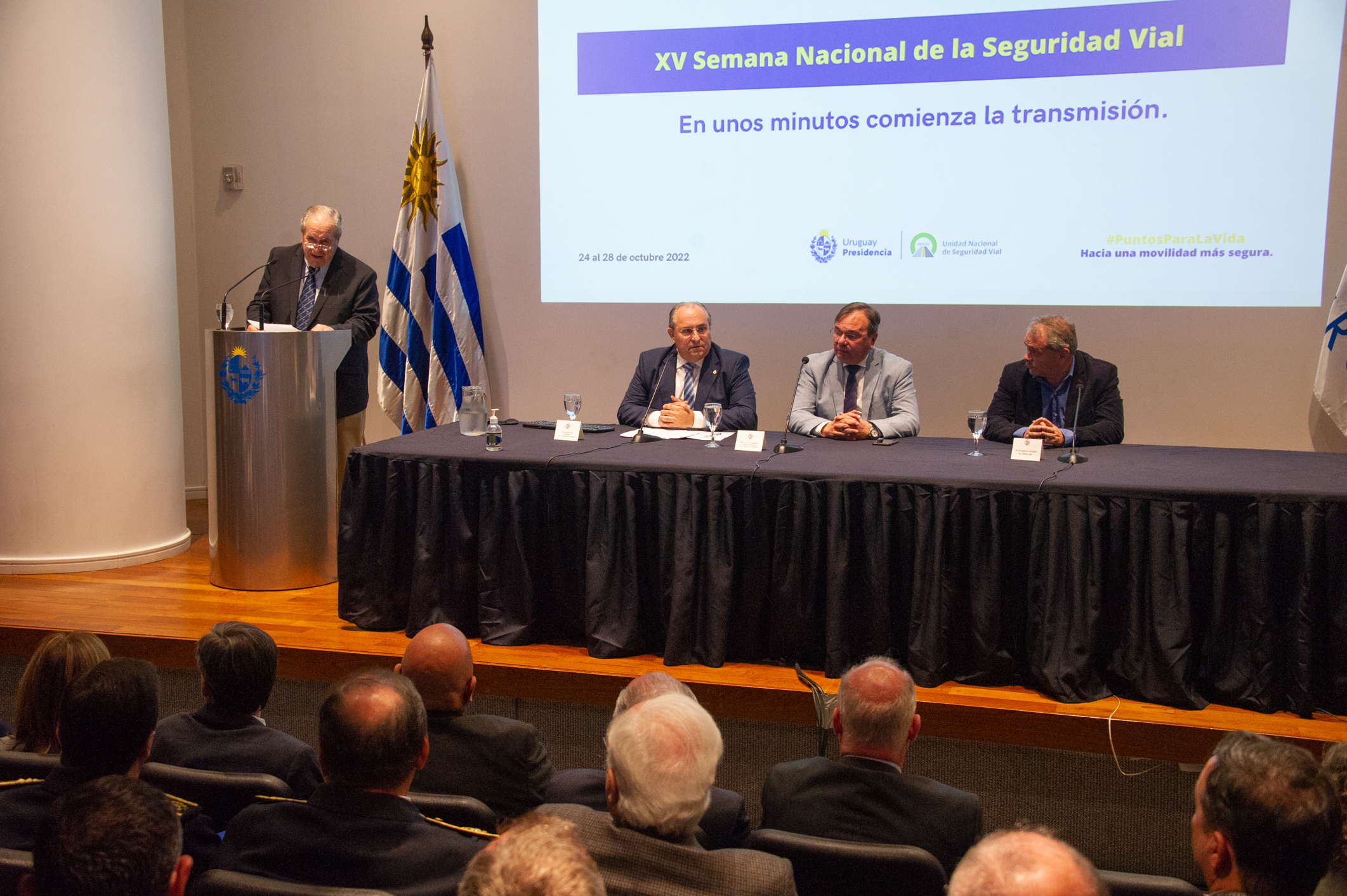 Imágenes del lanzamiento de la XV Semana Nacional de la Seguridad Vial
