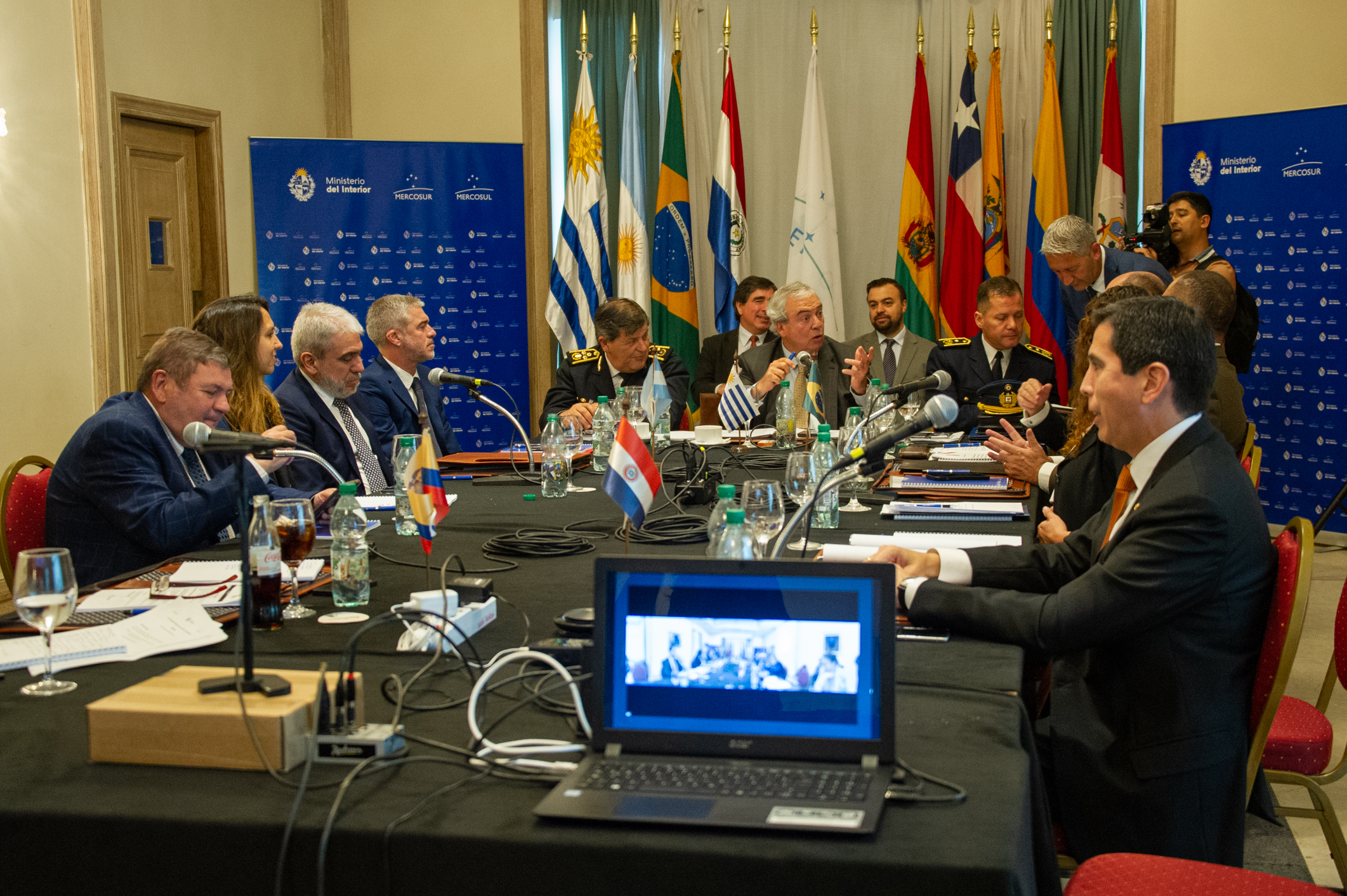 Imágenes de XLVIII Reunión de Ministros del Interior y Seguridad del Mercosur y Estados Asociados