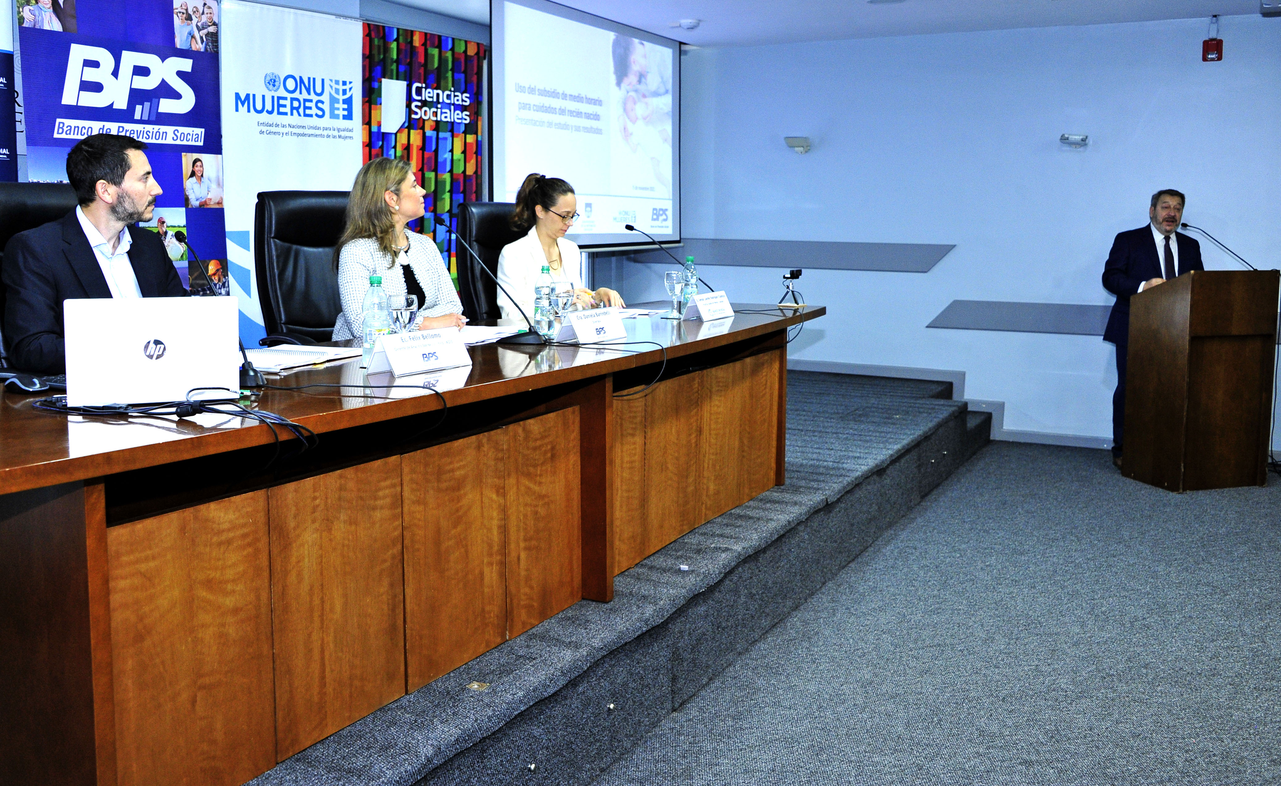 BPS presentó estudio sobre subsidio de medio horario para cuidado de recién nacidos