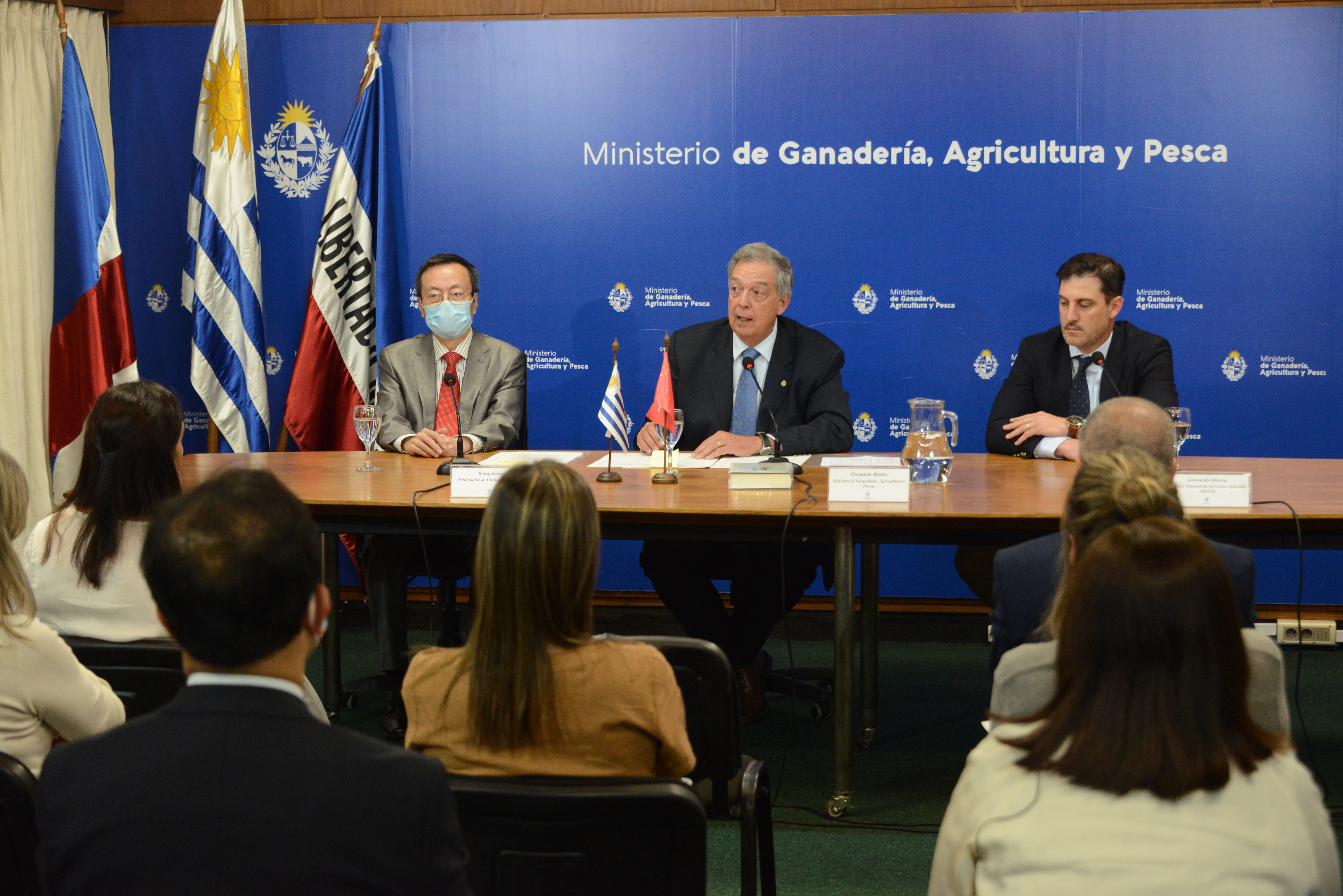 Firma de protocolo para exportar sorgo a China