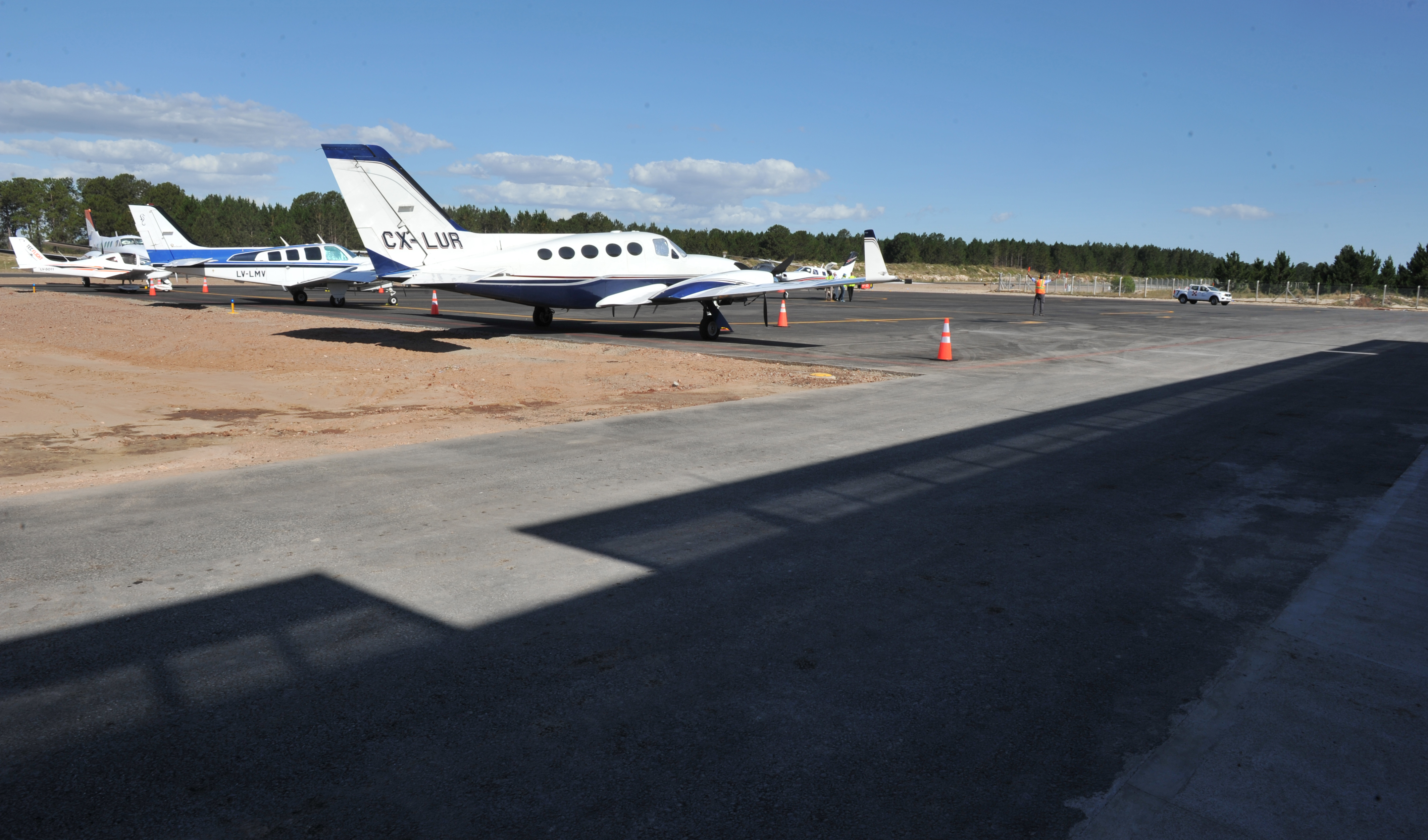 Imágenes de inauguración aeropuerto de Carmelo