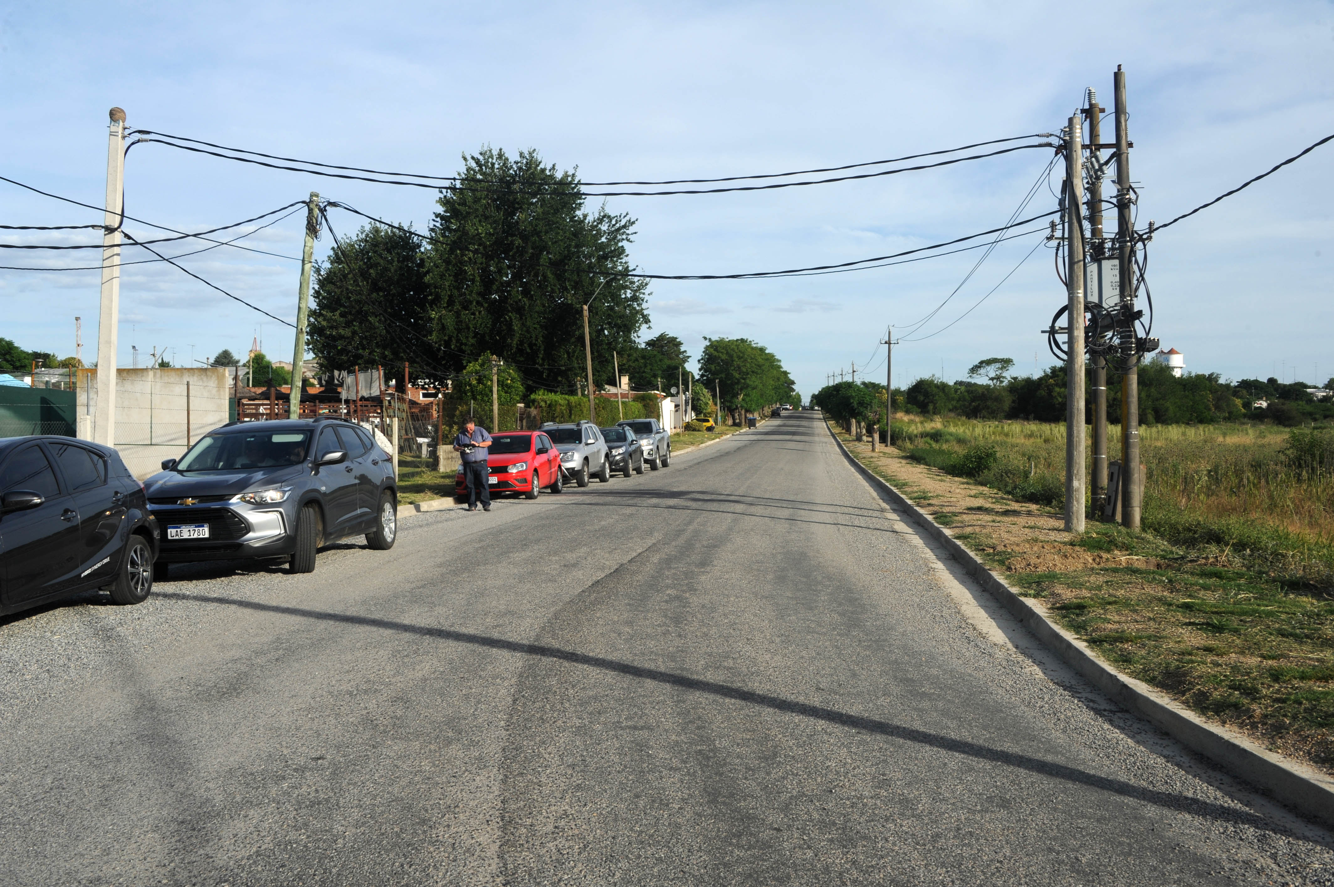 Imágenes de inauguración de obras en el departamento de Colonia