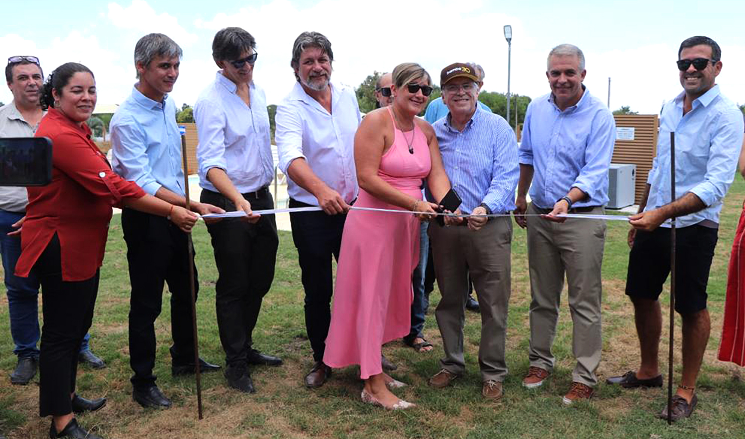 Imágenes de inauguración de proyecto turístico