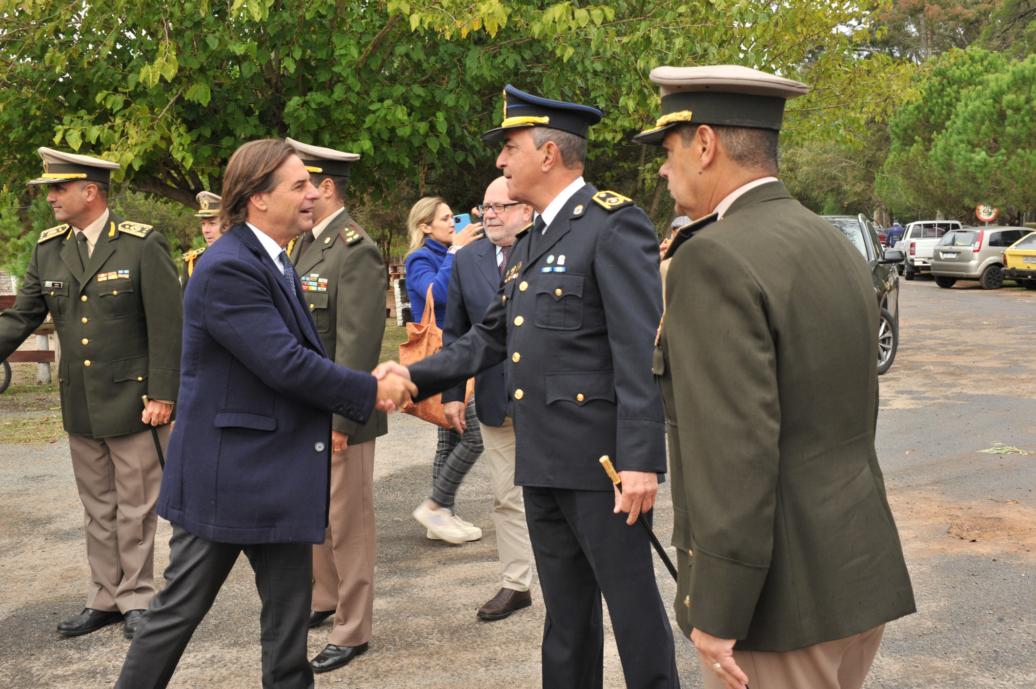 Lacalle Pou conmemoró el 198.° aniversario del Desembarco de los Treinta y Tres Orientales