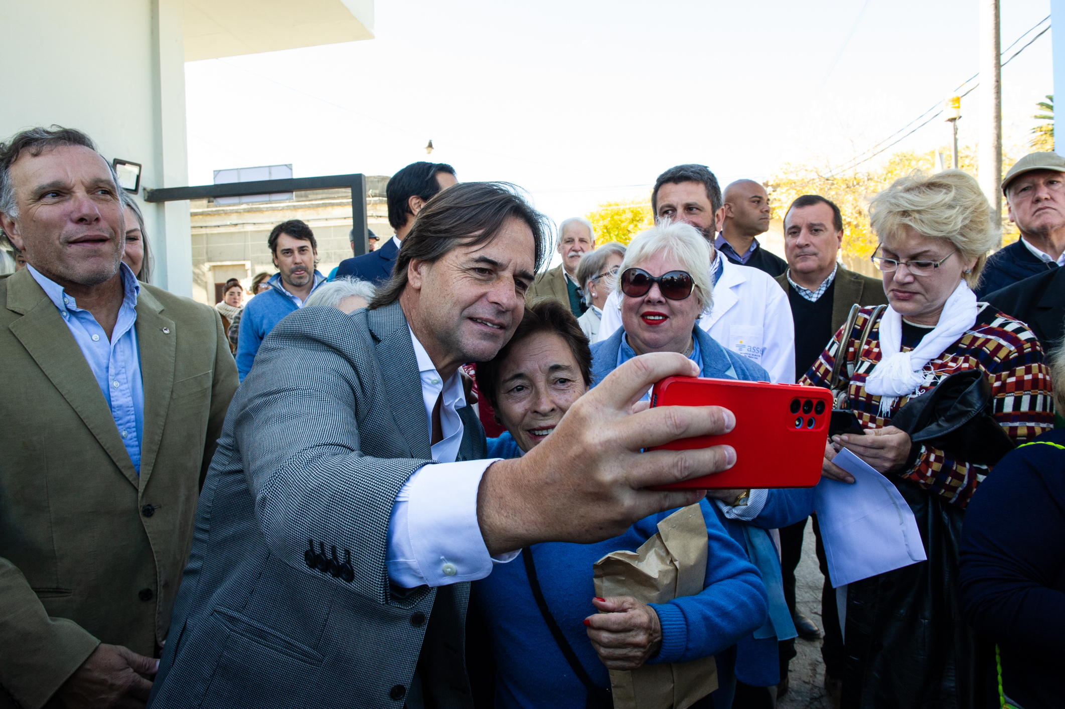 Presidente Lacalle Pou en inauguración de ASSE en Rocha