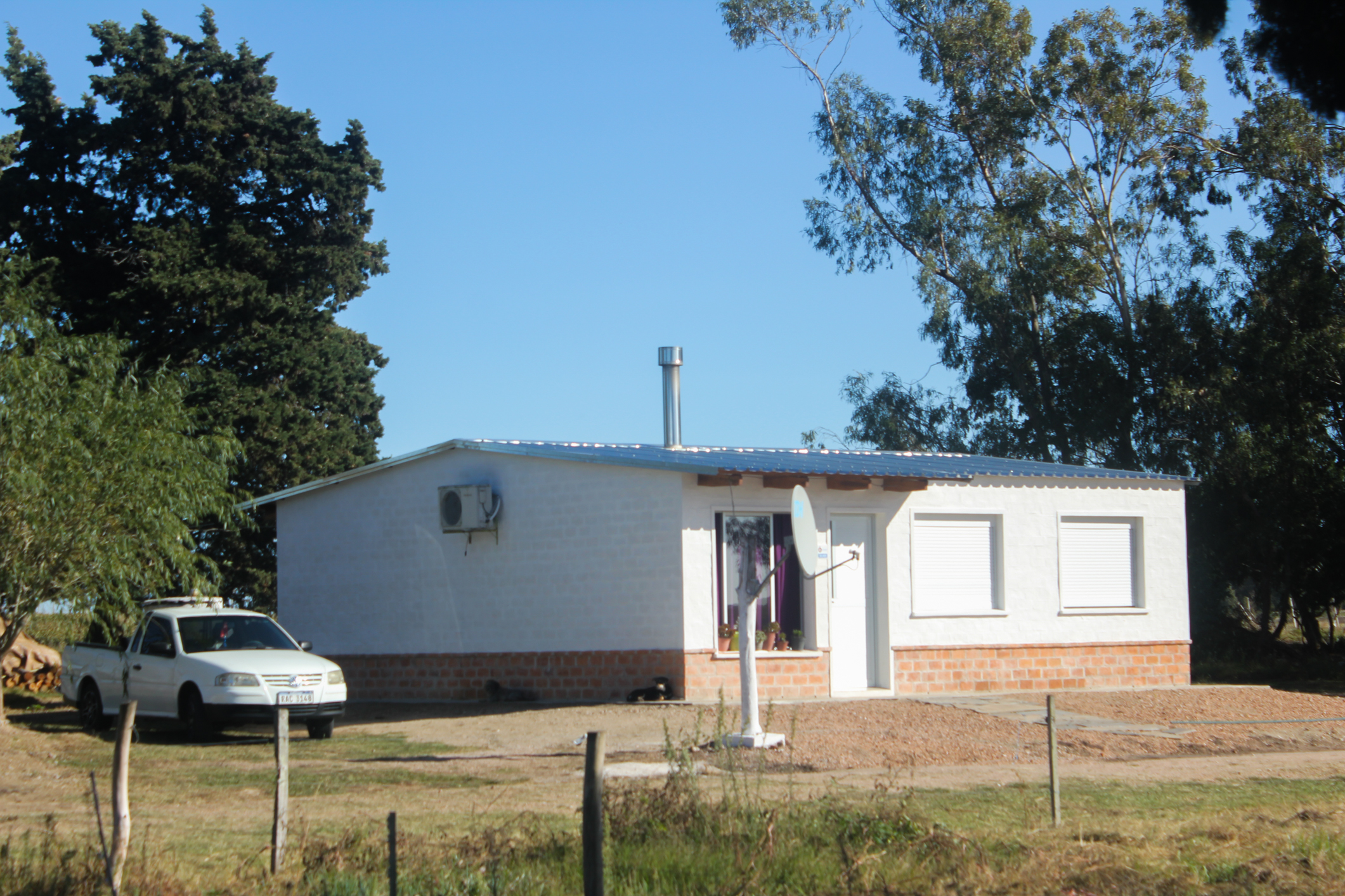 Inauguración de Mevir en Ombúes de Lavalle, Colonia
