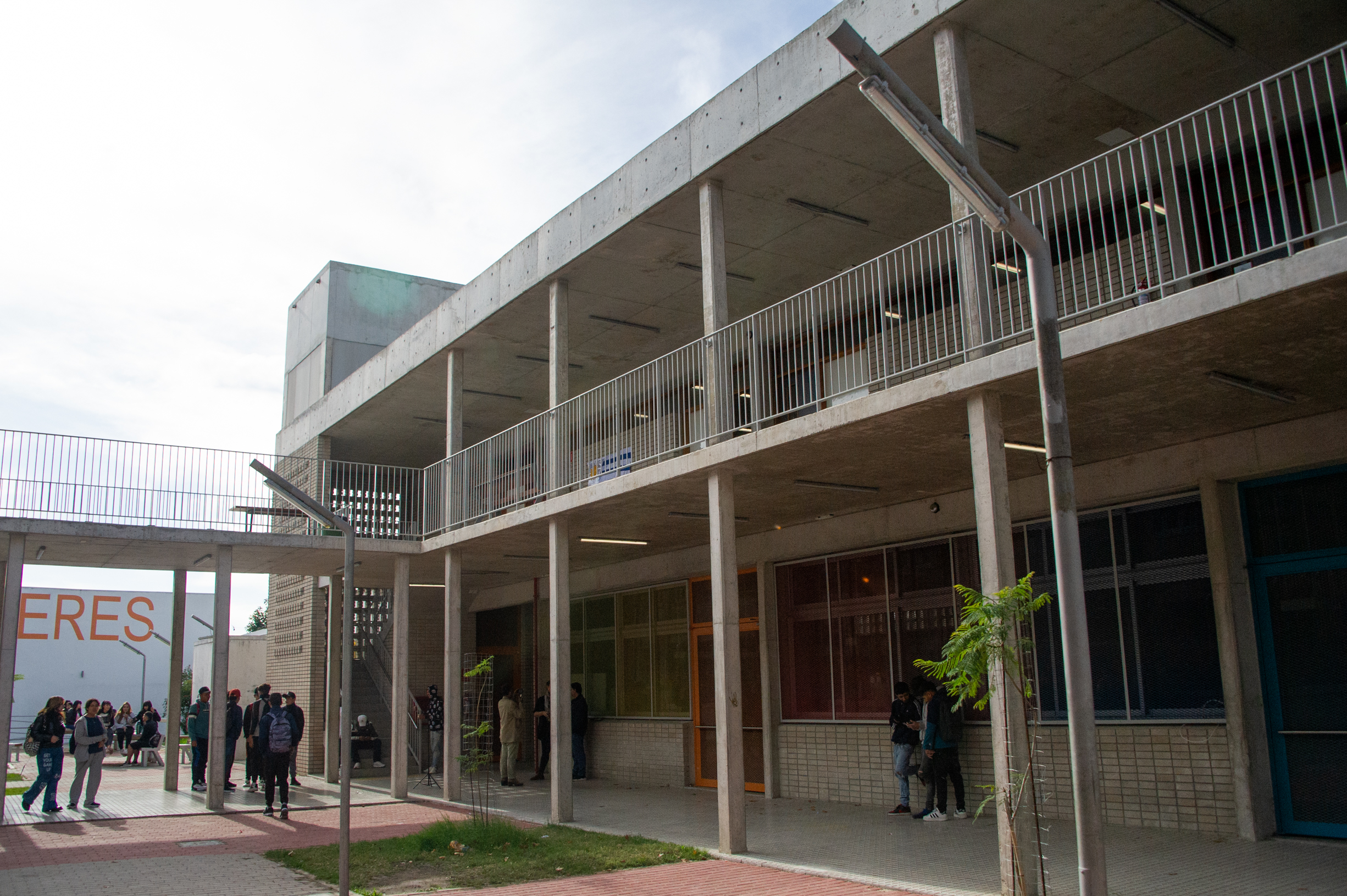 Imágenes de inauguración de obras en Escuela Técnica Andrés Bernardo Bruno