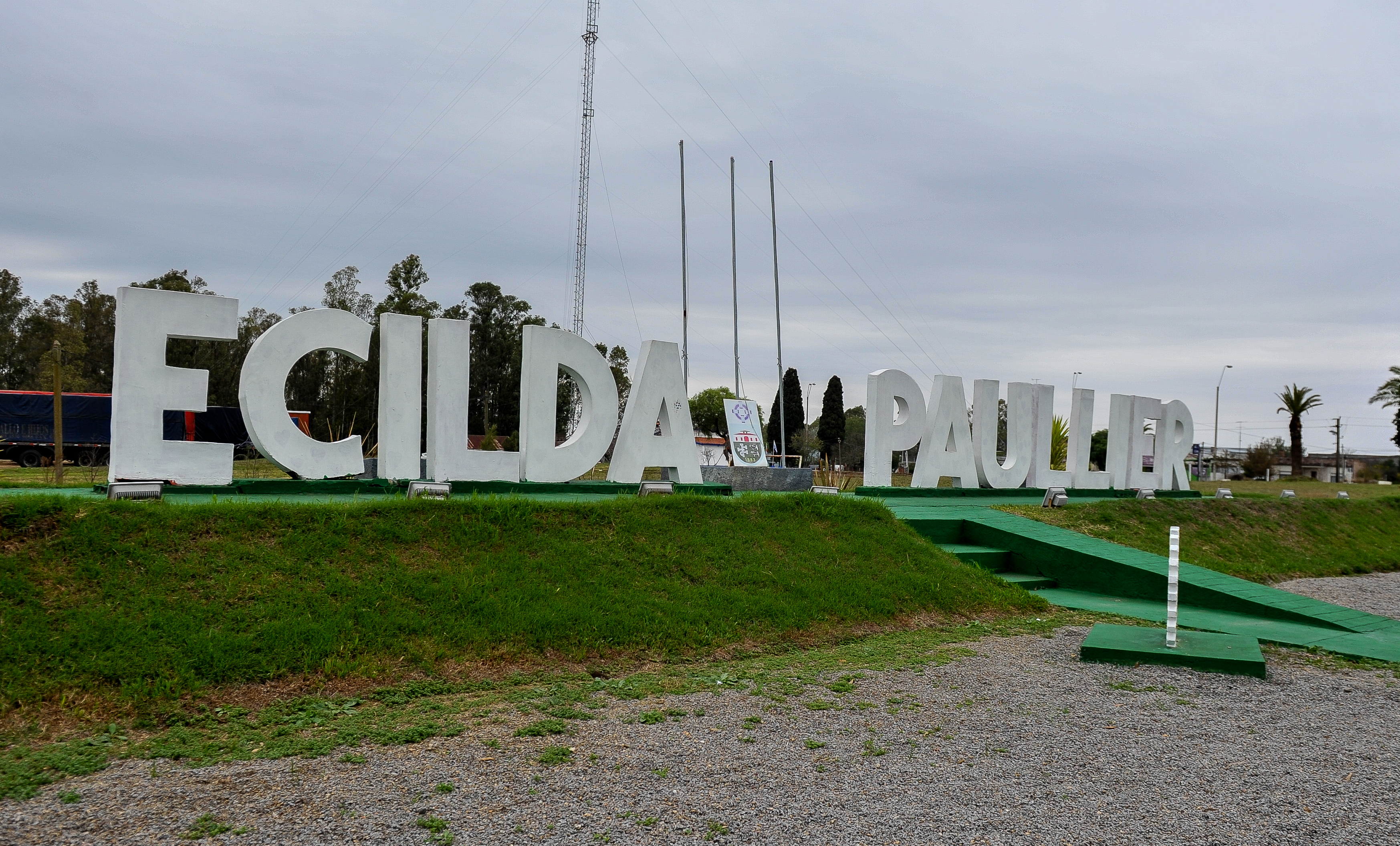 Imágenes del presidente Lacalle Pou en 140.° aniversario de Ecilda Paullier