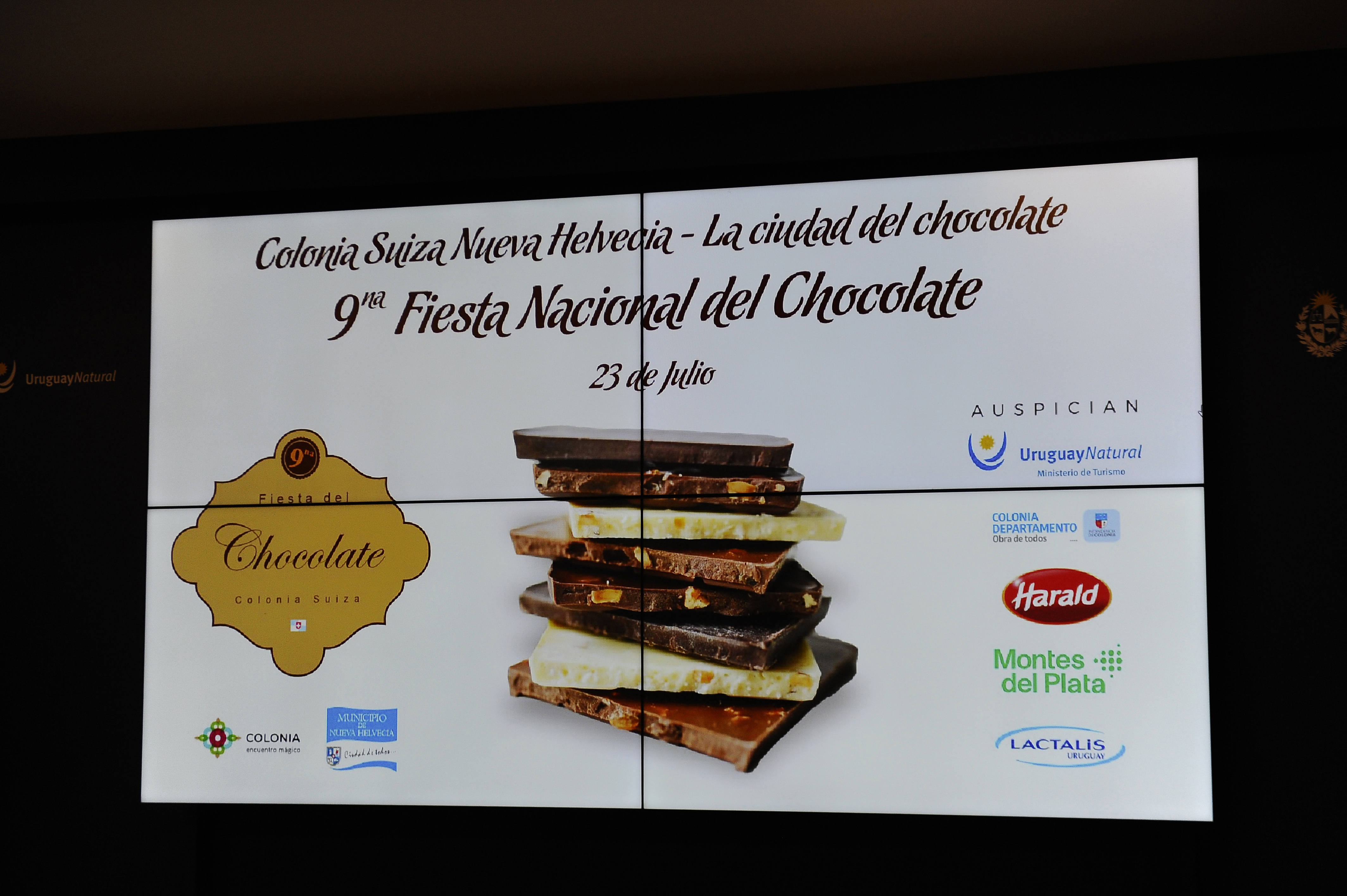 Lanzamiento de la Fiesta Nacional del Chocolate