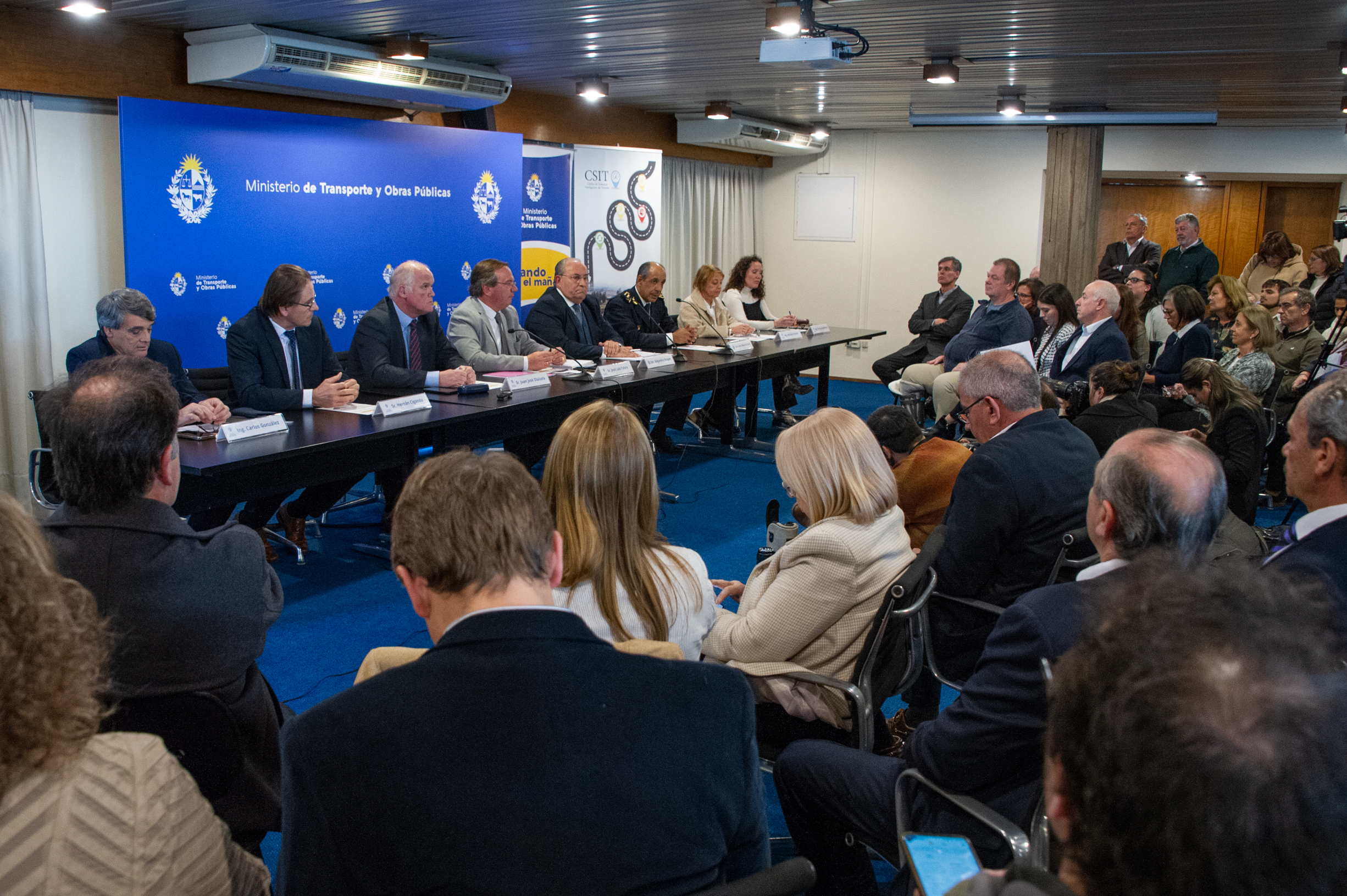lanzamiento del Centro de Sistemas Inteligentes de Tránsito