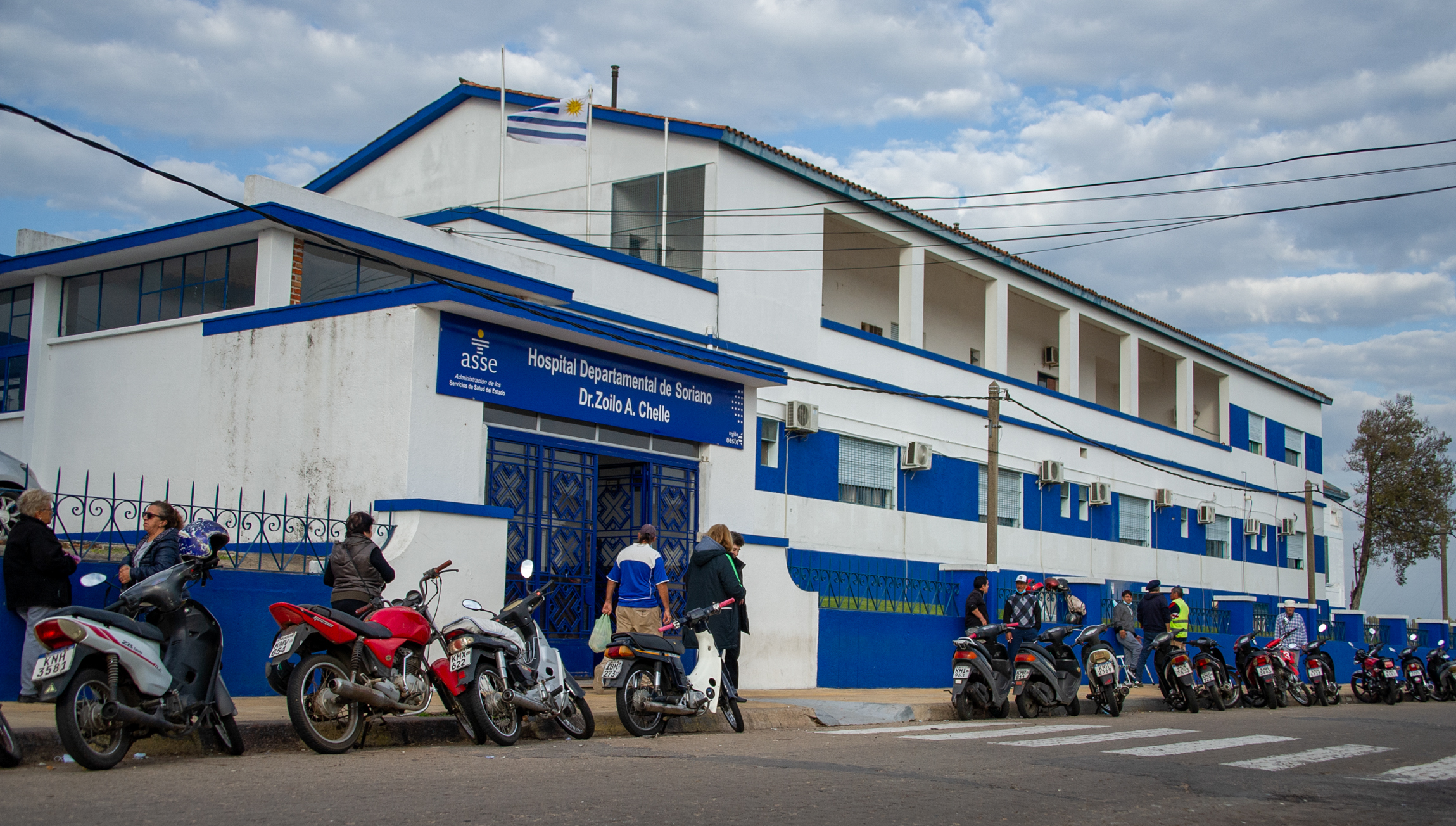 Imágenes de obras e infraestructura en el hospital de Mercedes