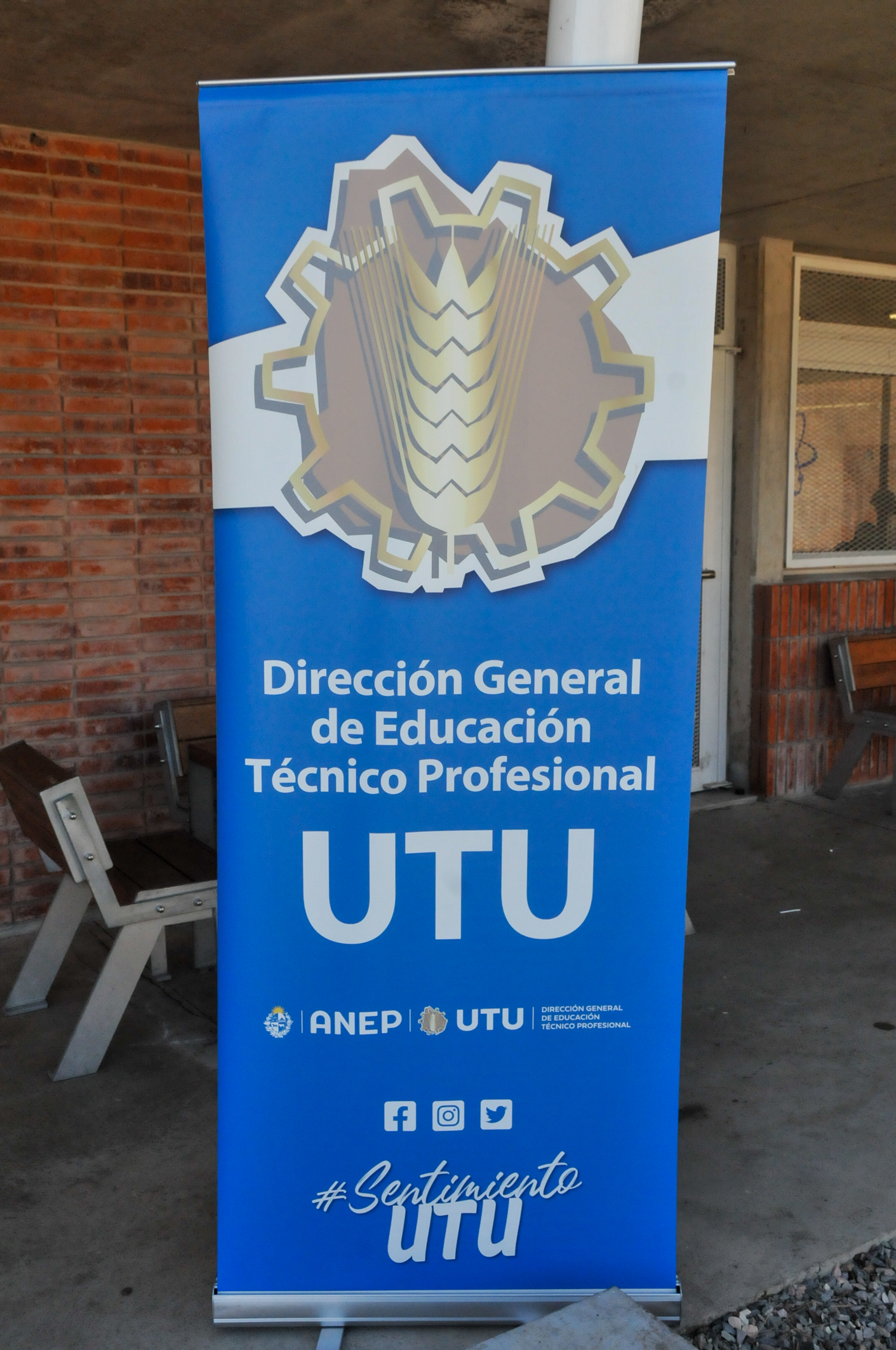 presidente Lacalle Pou en Montes, departamento de Canelones.