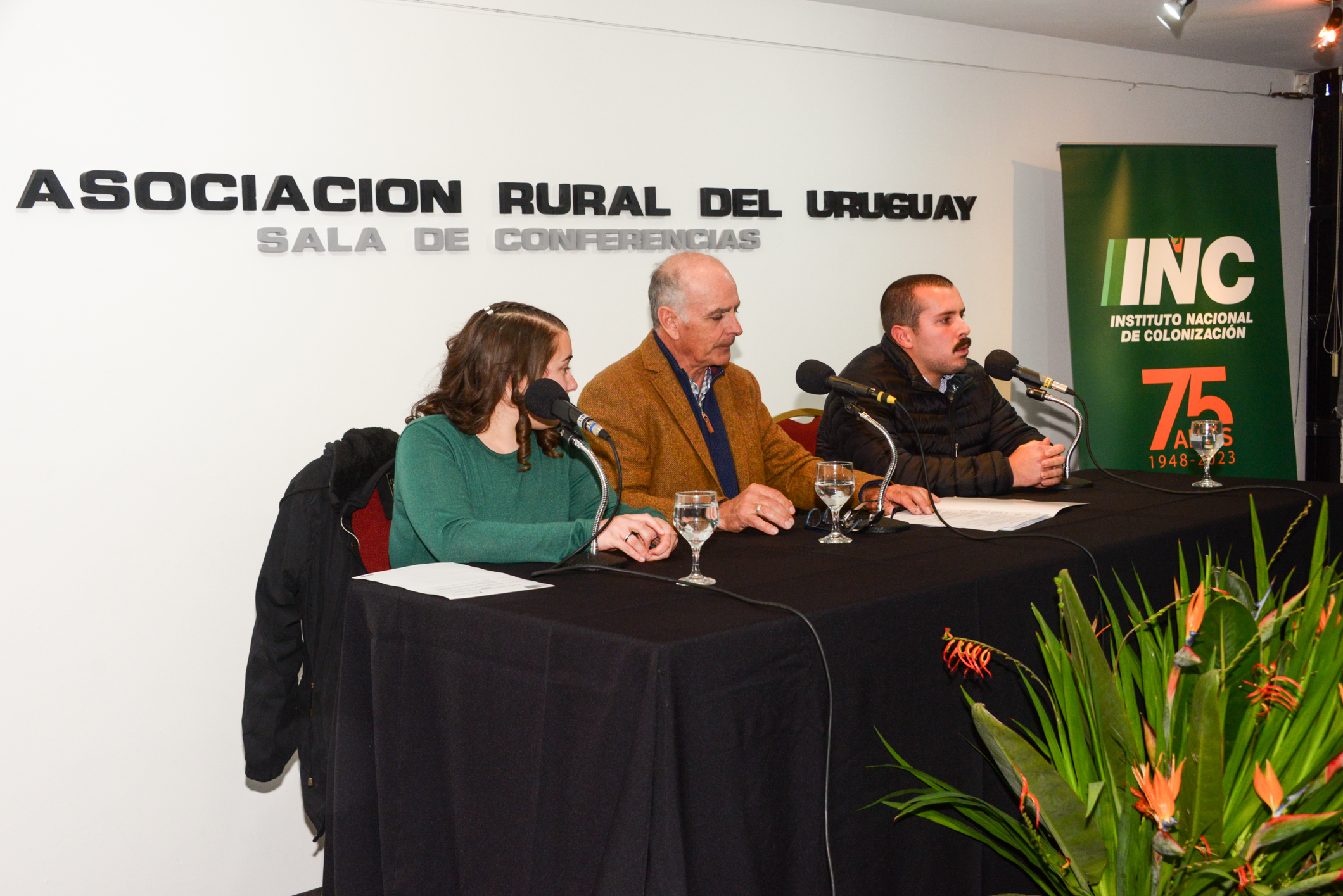 Conferencia del INC en la Expo Prado 2023.