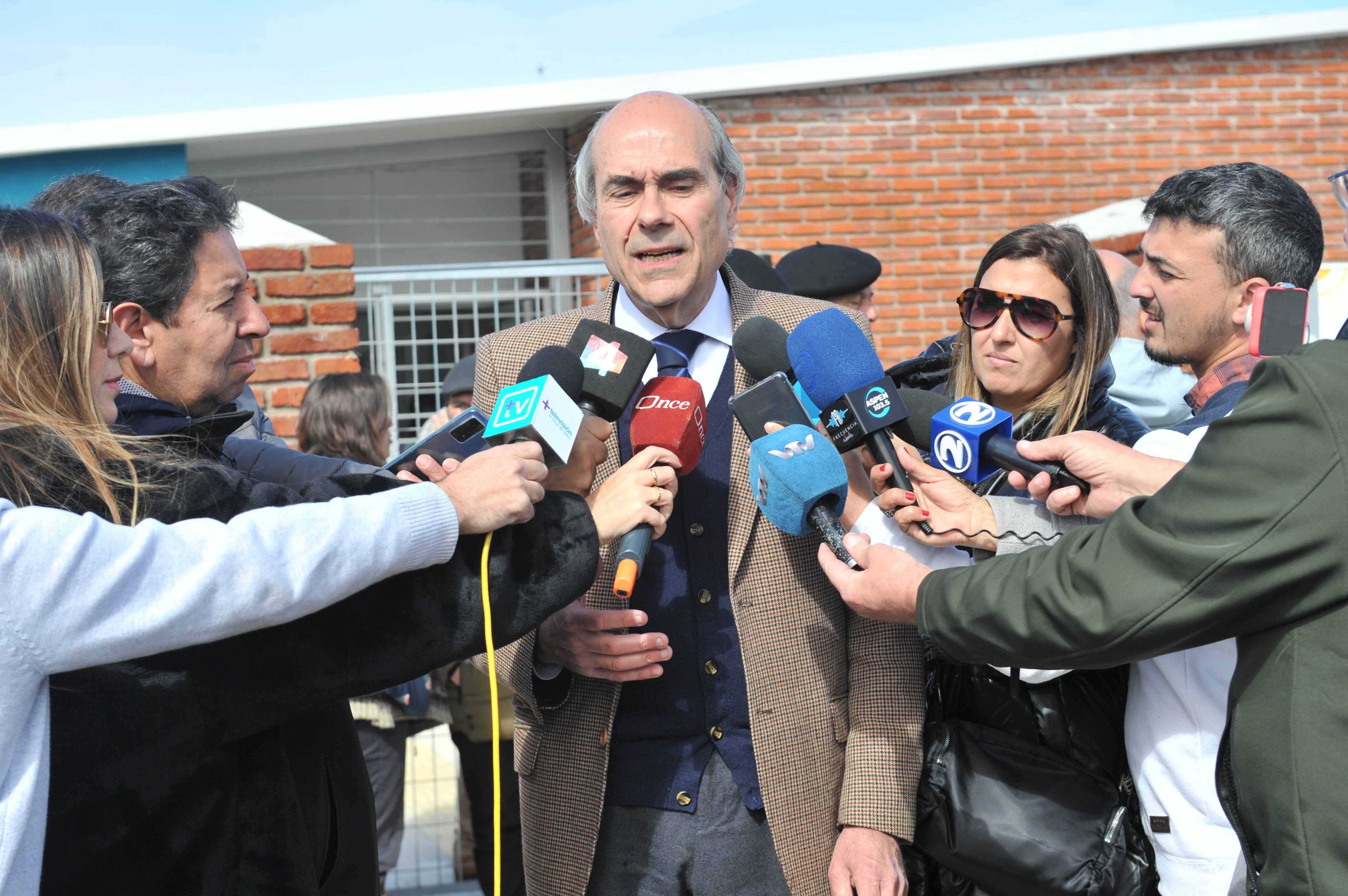 Imágenes de entrega de CAIF en Maldonado