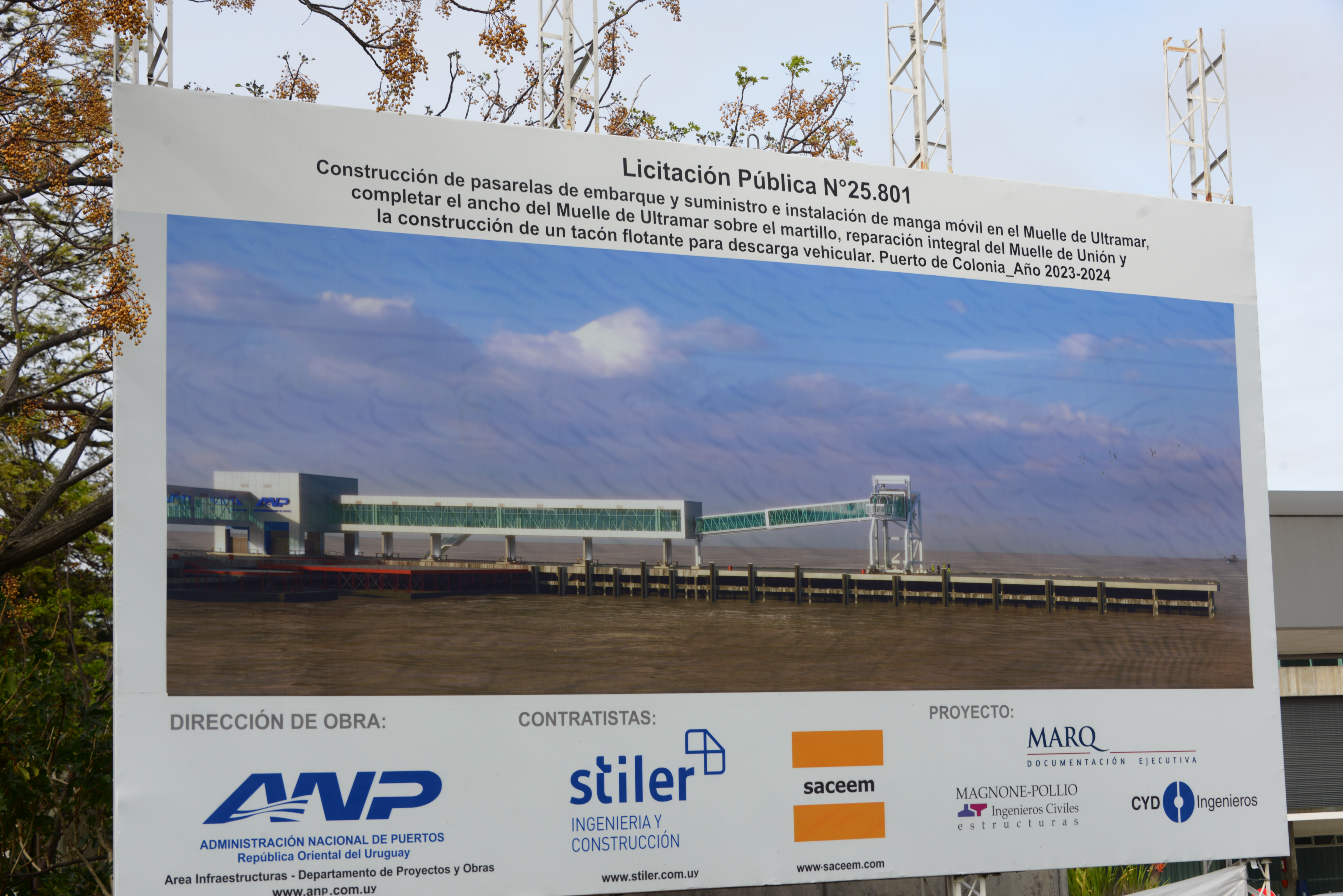Obras en puerto de Colonia lo proyectan como una de los principales de la región