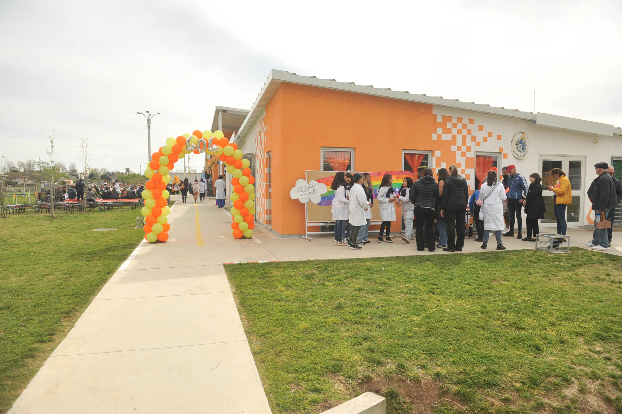 Imágenes de inauguraciones de ANEP en Montevideo