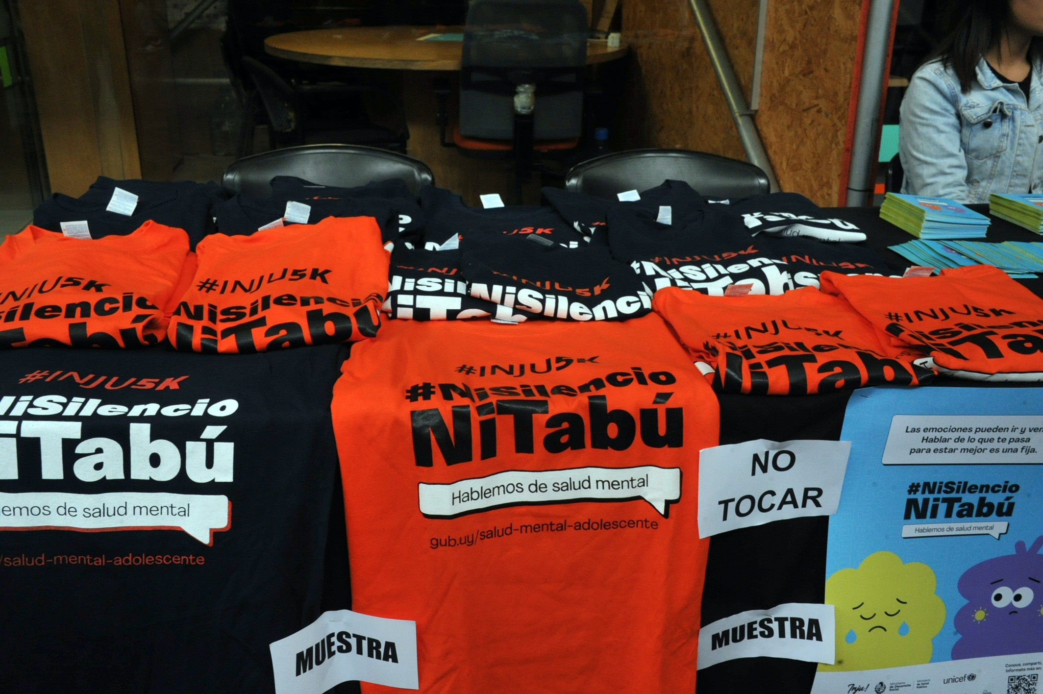 Imágenes del lanzamiento del evento INJU 5K