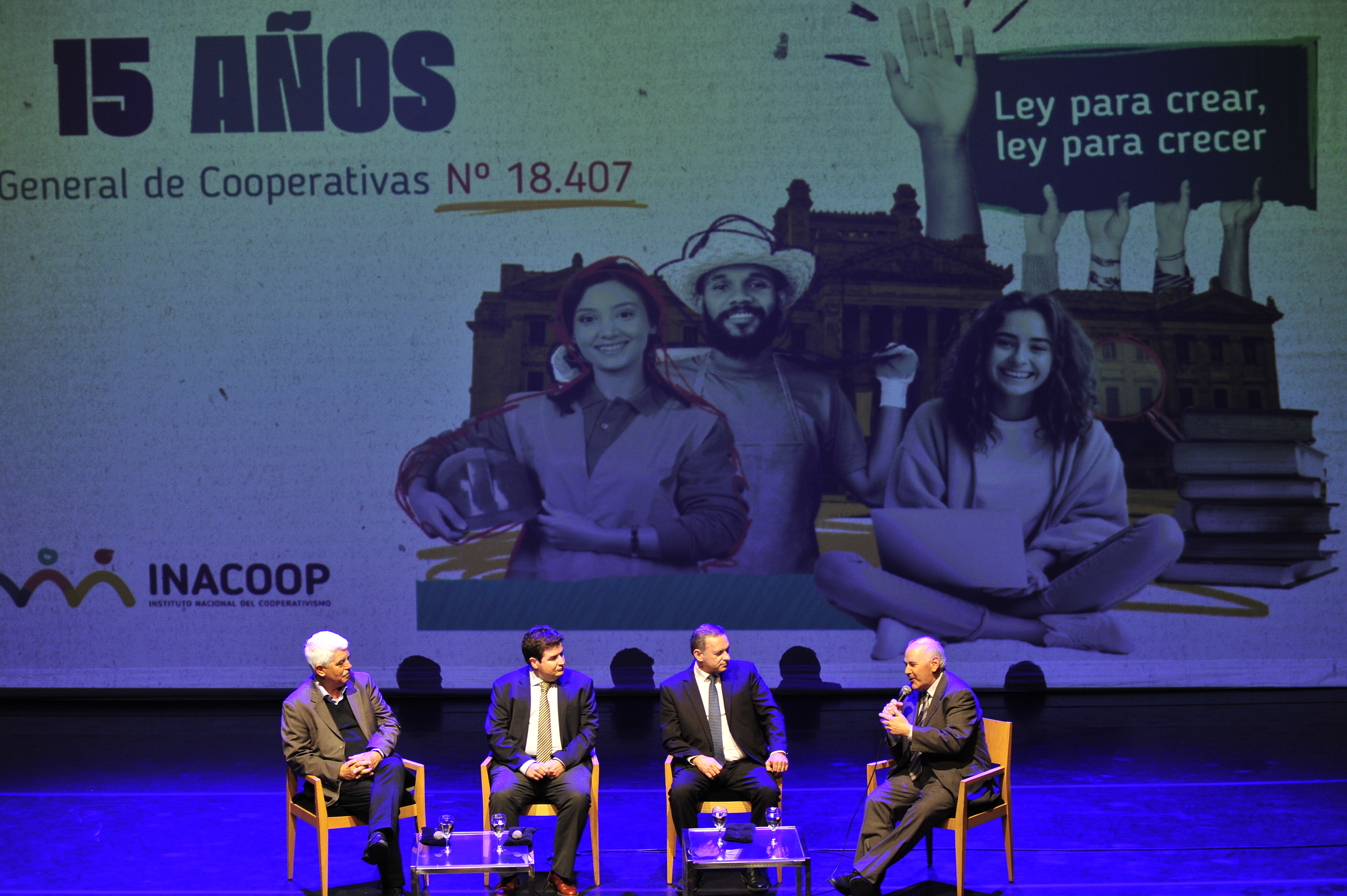 Imágenes del 15.° aniversario de la Ley General de Cooperativas