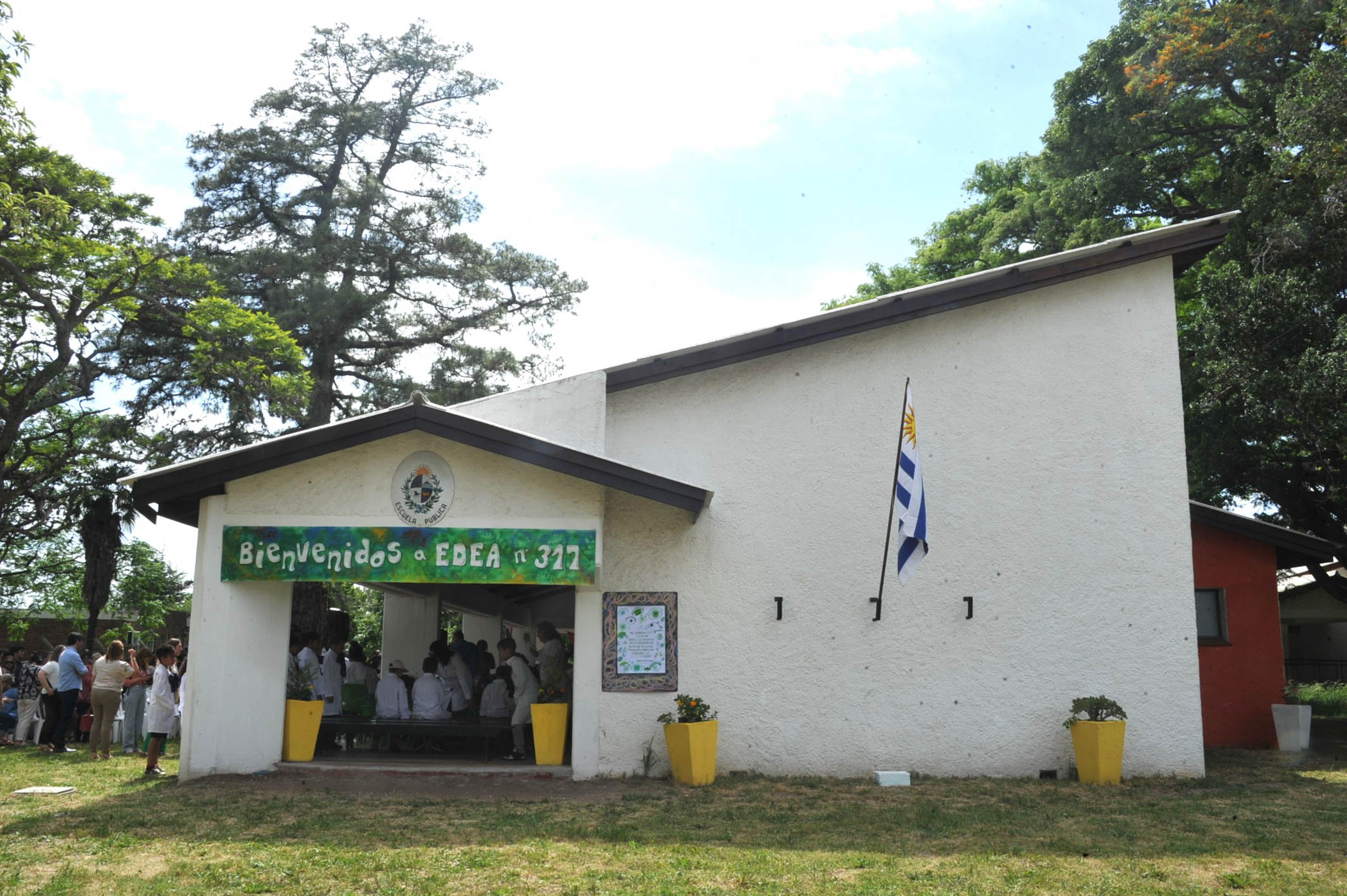 Imágenes de inauguración de escuela de Educación Artística en Las Piedras