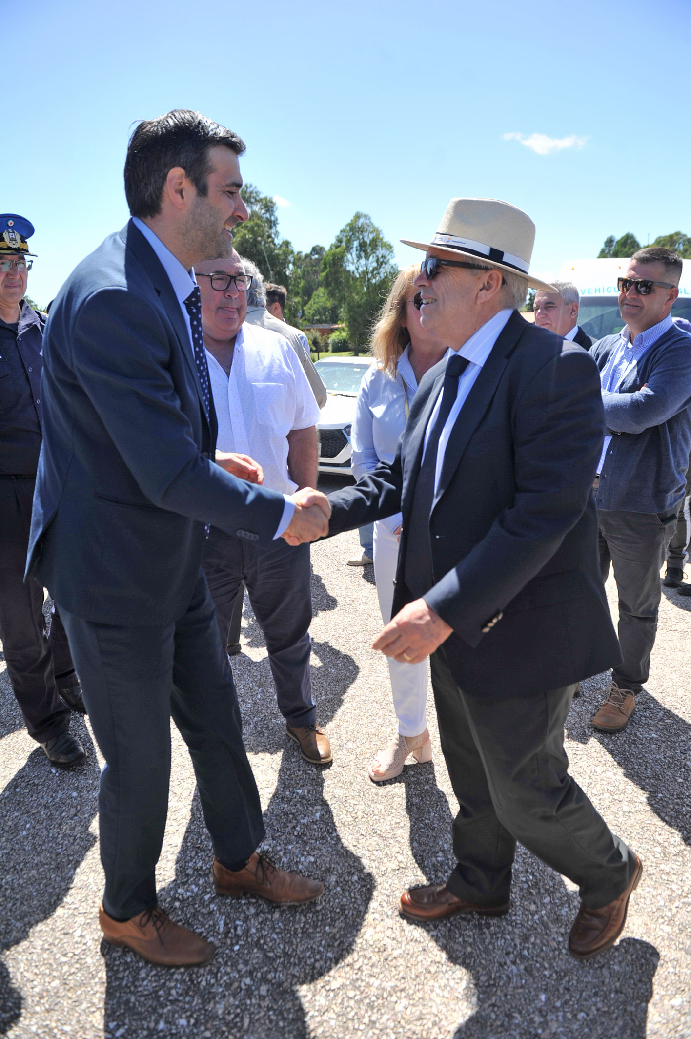 Imágenes del lanzamiento operativo Verano Azul en balneario Solís