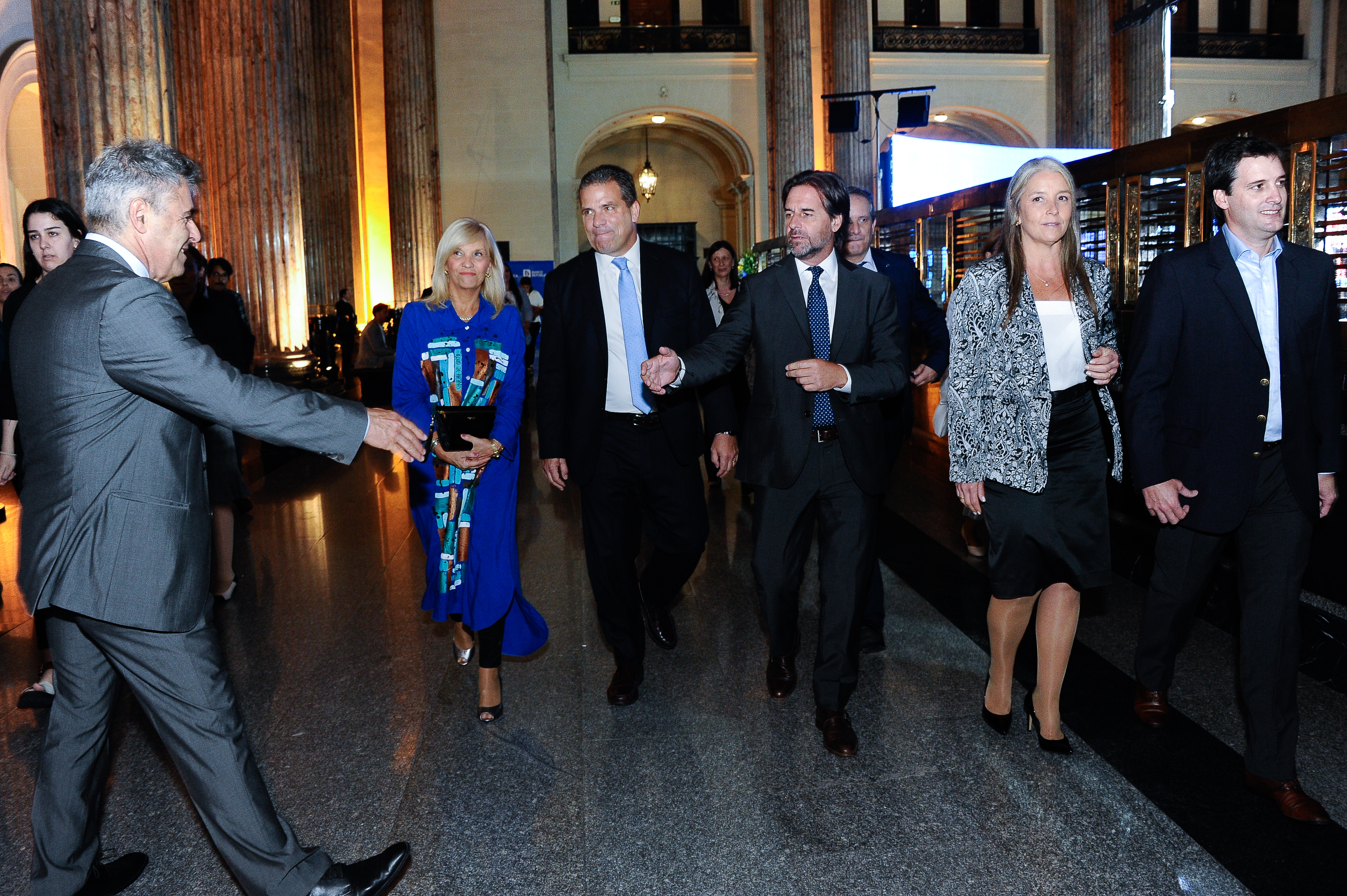 Luis Lacalle Pou en entrega de Premios al Esfuerzo Exportado
