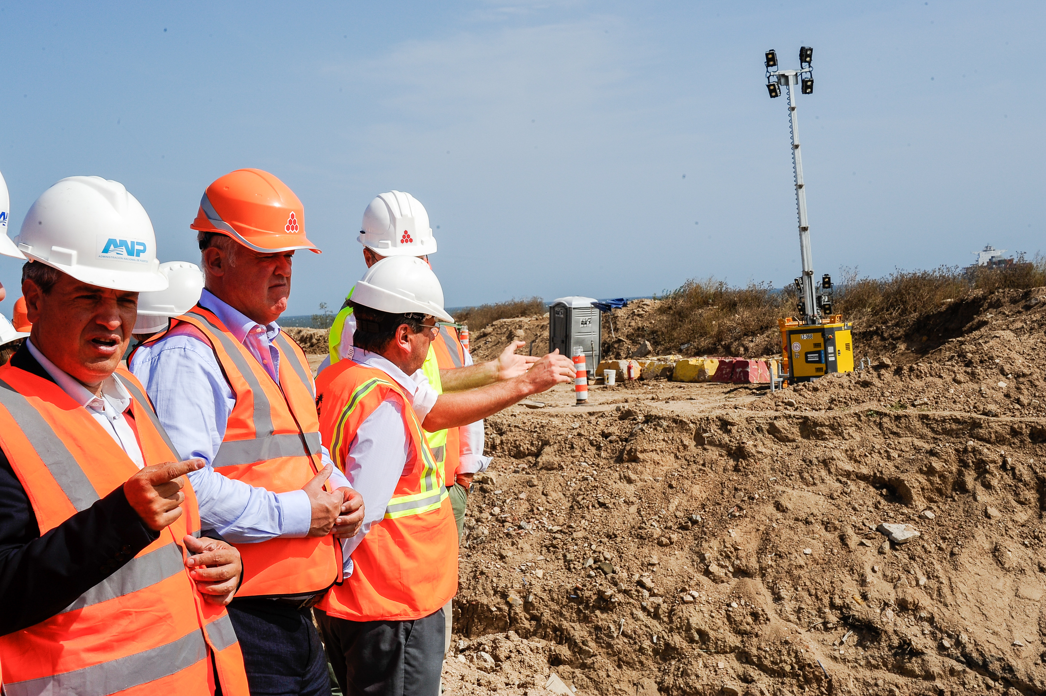 Obras en el puerto de Montevideo