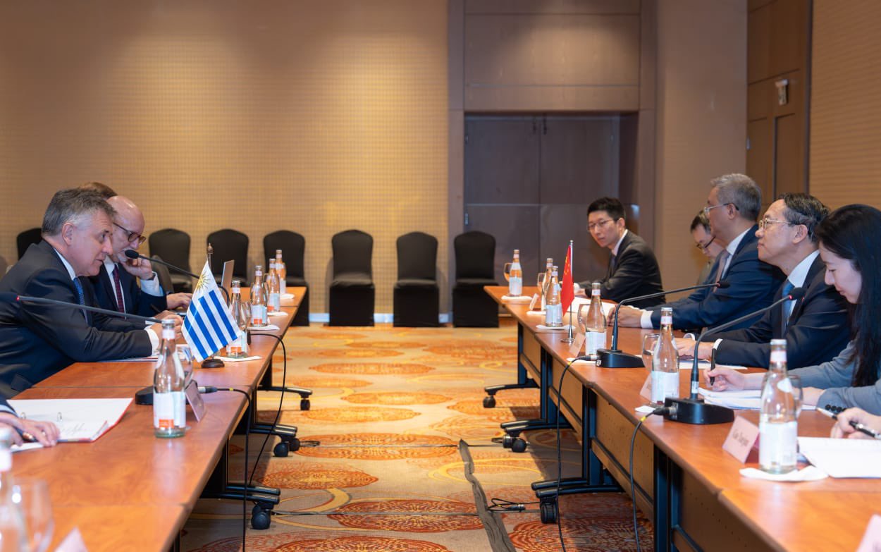 Imágenes de la participación de Uruguay en reunión ministerial del G20