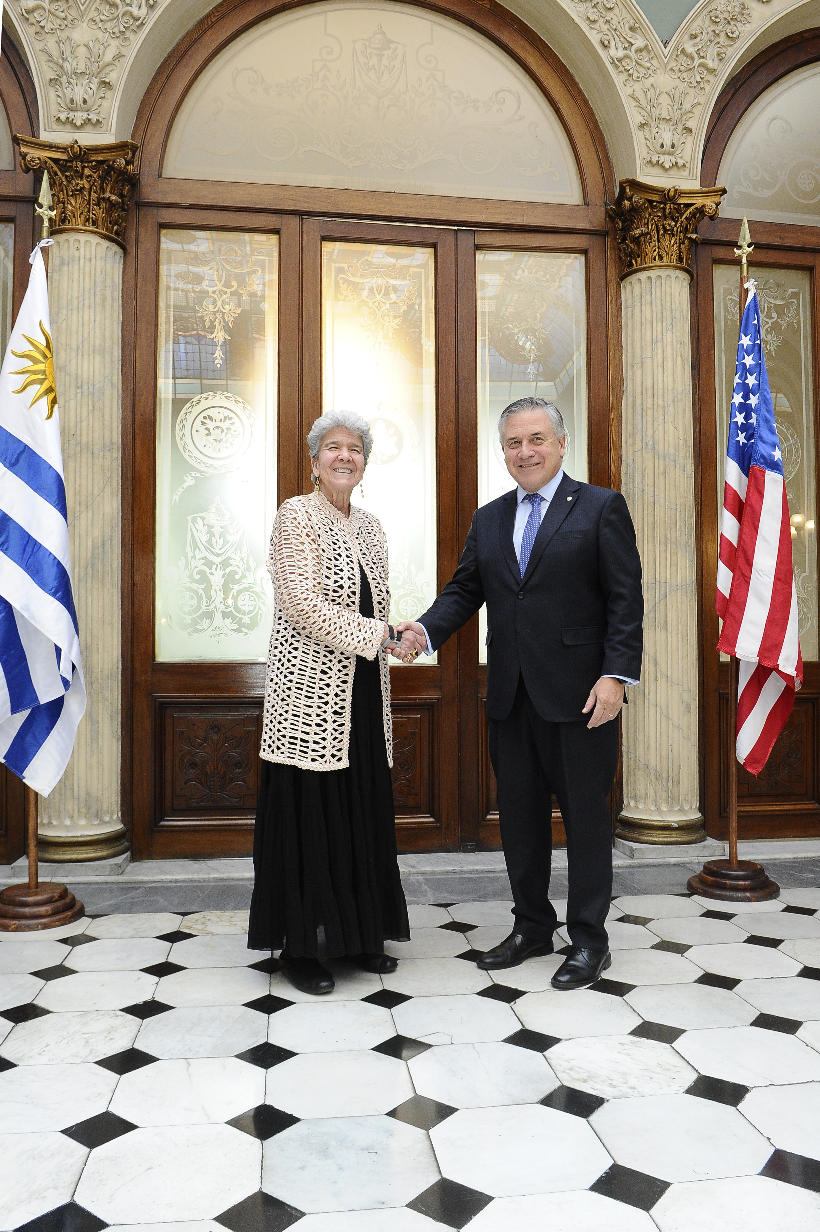 Imágenes de la firma de memorando de entendimiento entre Uruguay y Estados Unidos