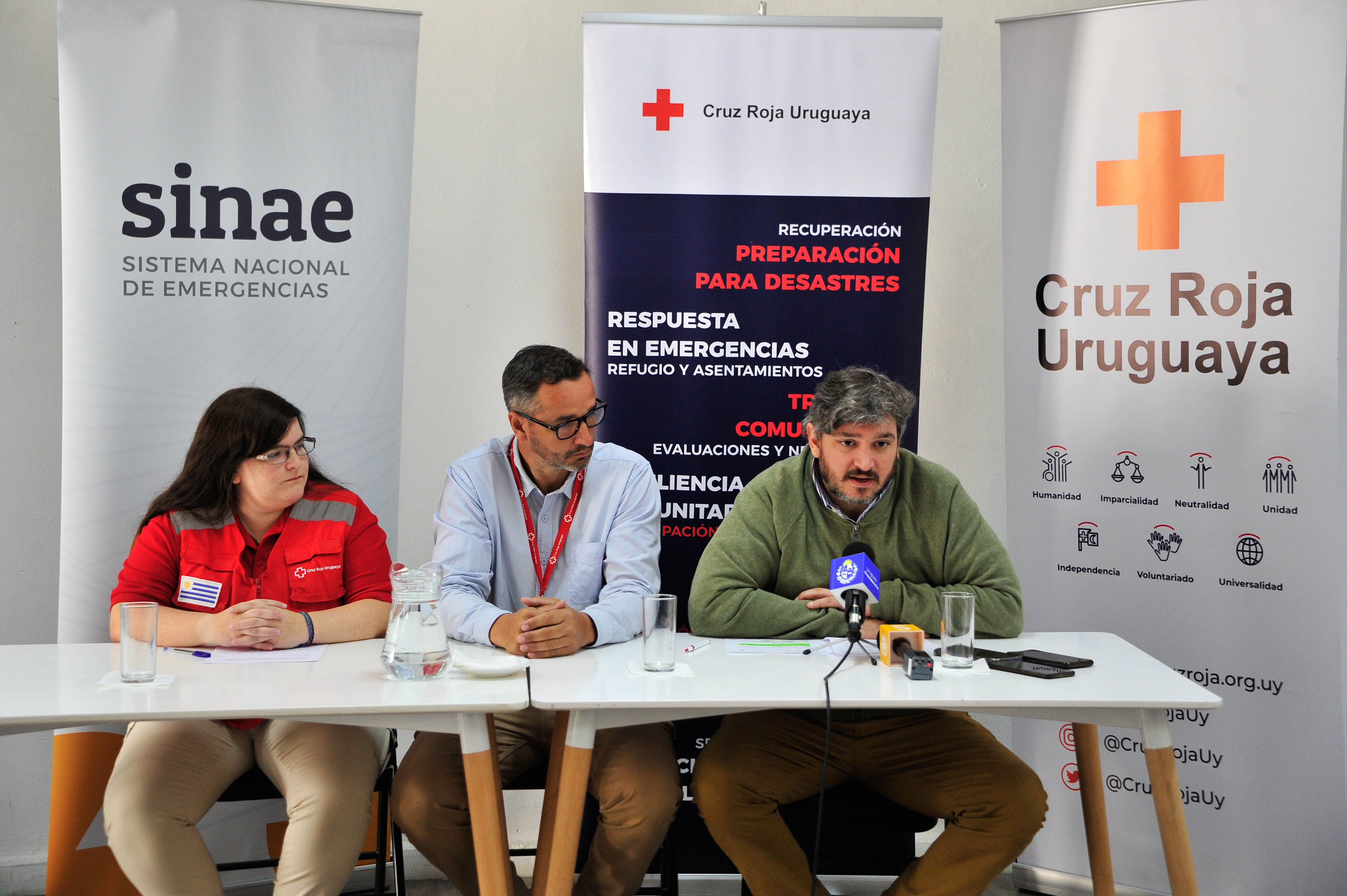 Presentación del Plan de Acción de Cruz Roja Uruguaya para las familias afectadas por las inundaciones