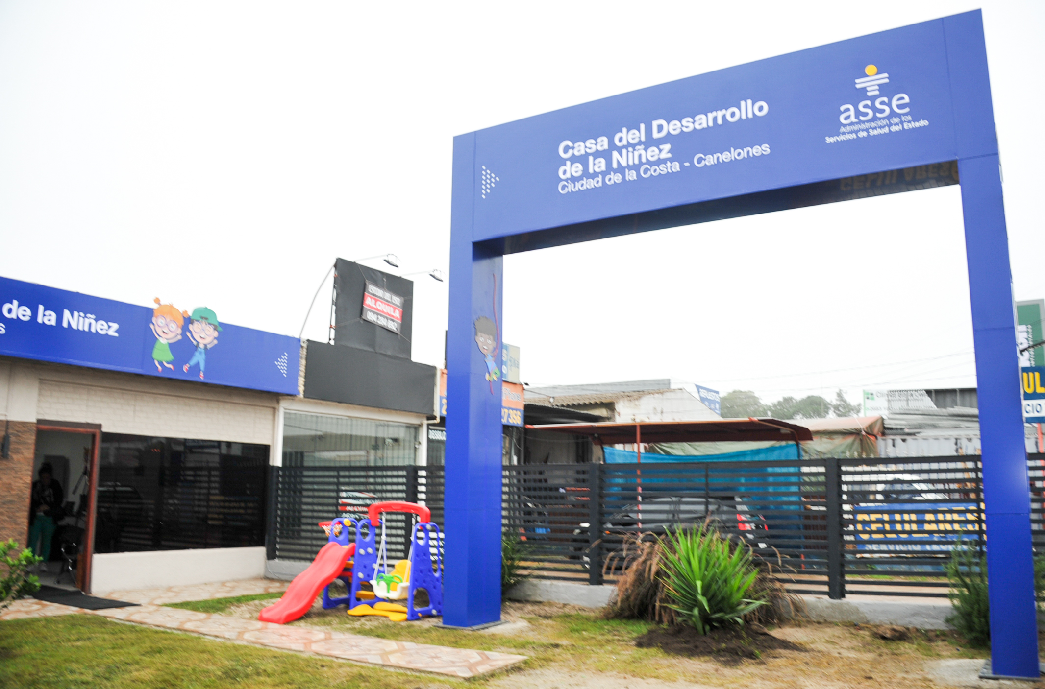 Inauguración de casa del desarrollo de la niñez en Ciudad de la Costa