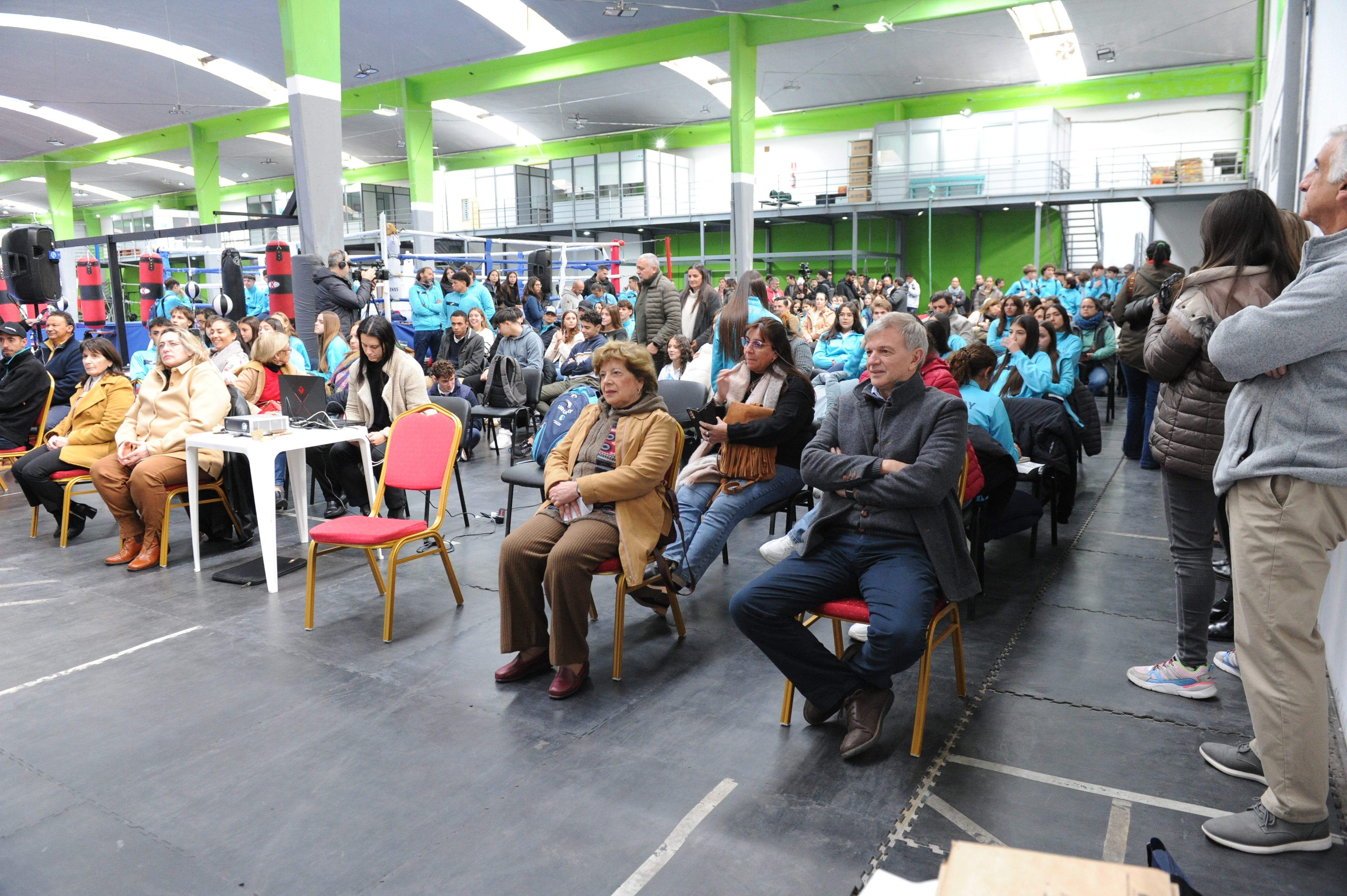Secundaria reconoció a estudiantes que participaron en Juegos Sudamericanos Escolares