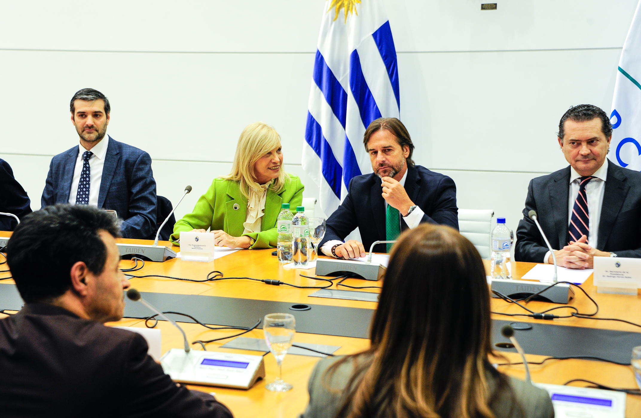 Reunión del presidente Lacalle Pou con el Consejo de Ministros ampliado