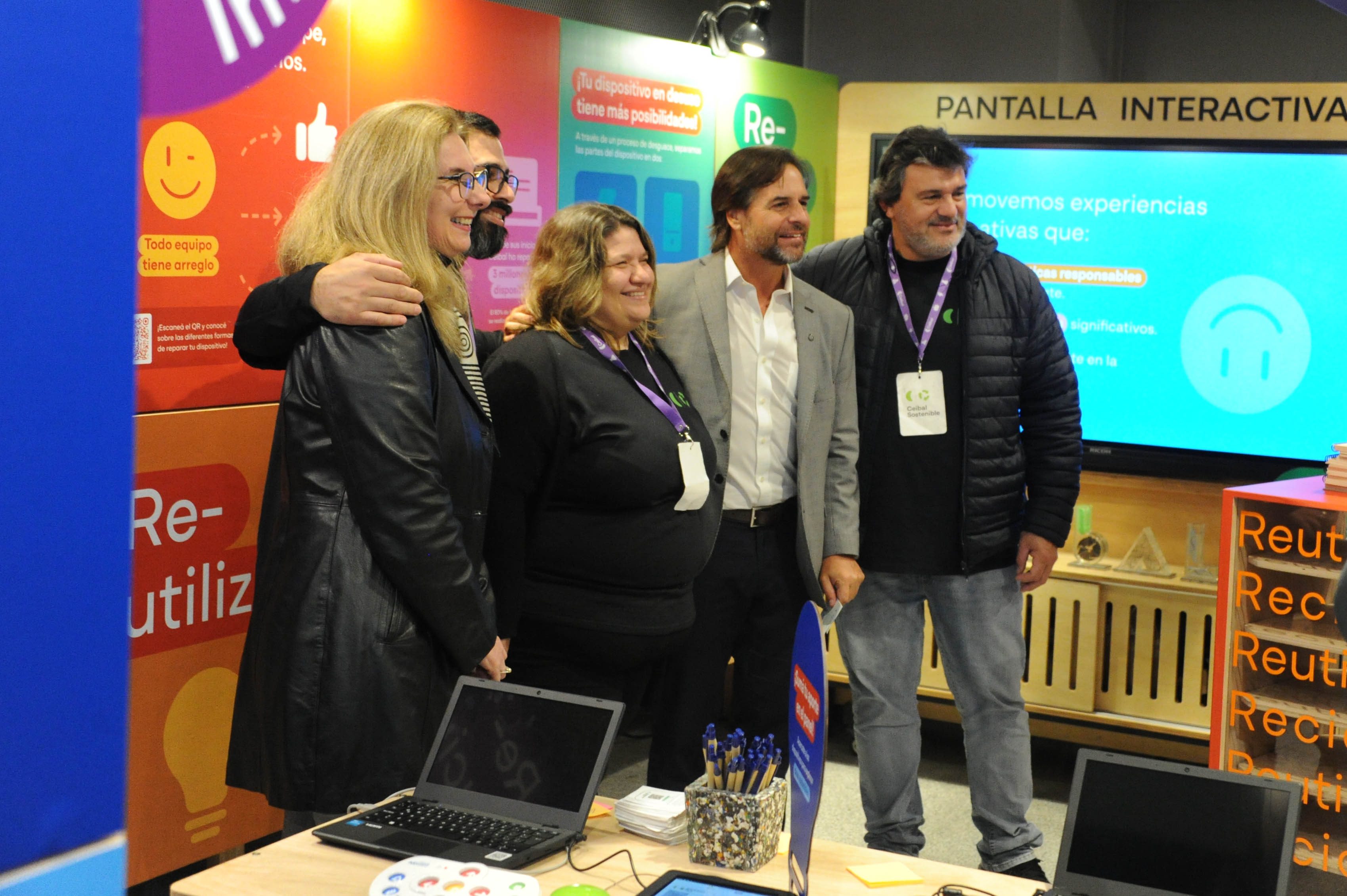 Presidente Lacalle Pou en la Expo Uruguay Sostenible