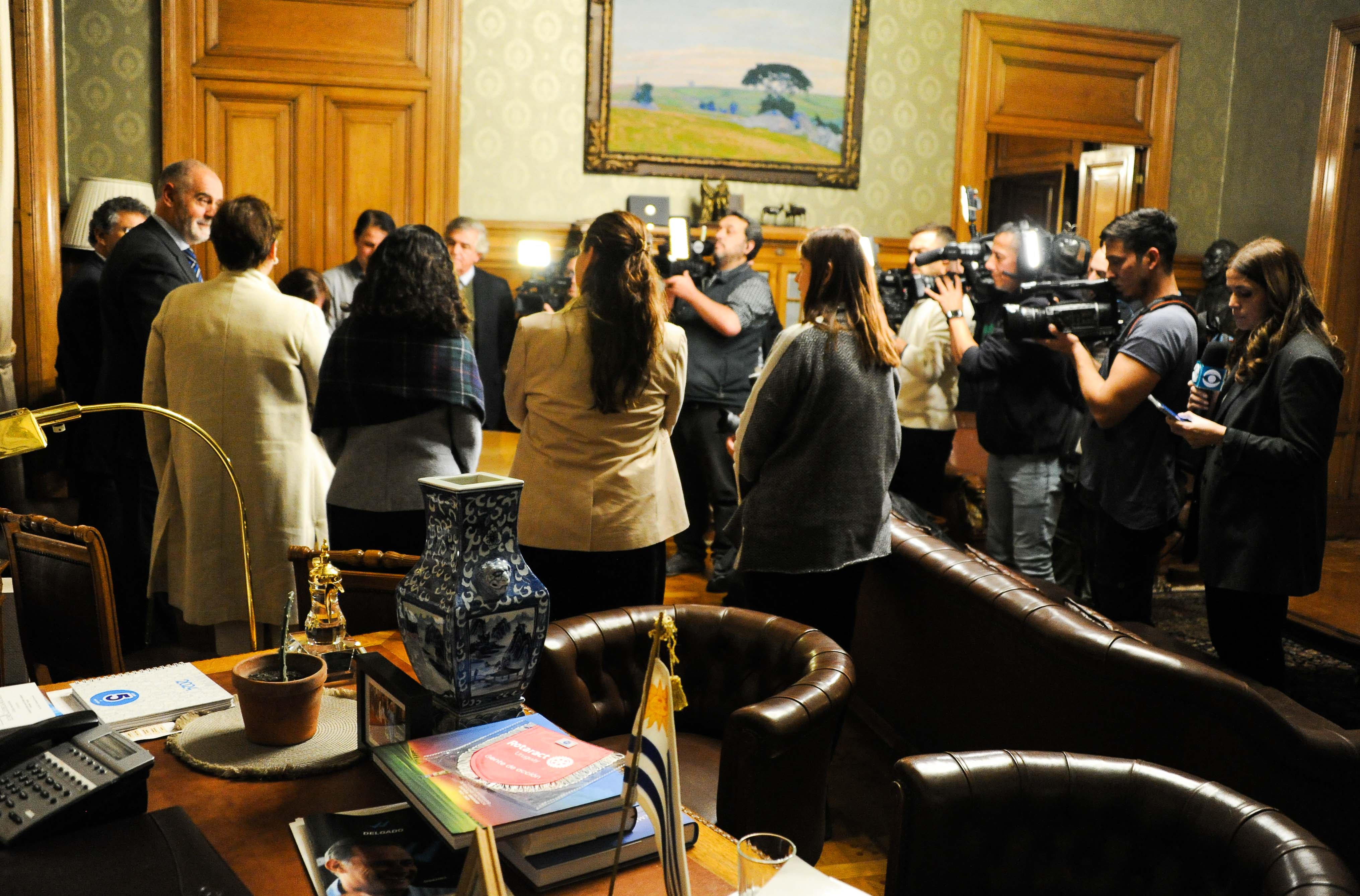 Entrega de la Rendición de Cuentas al Parlamento Nacional