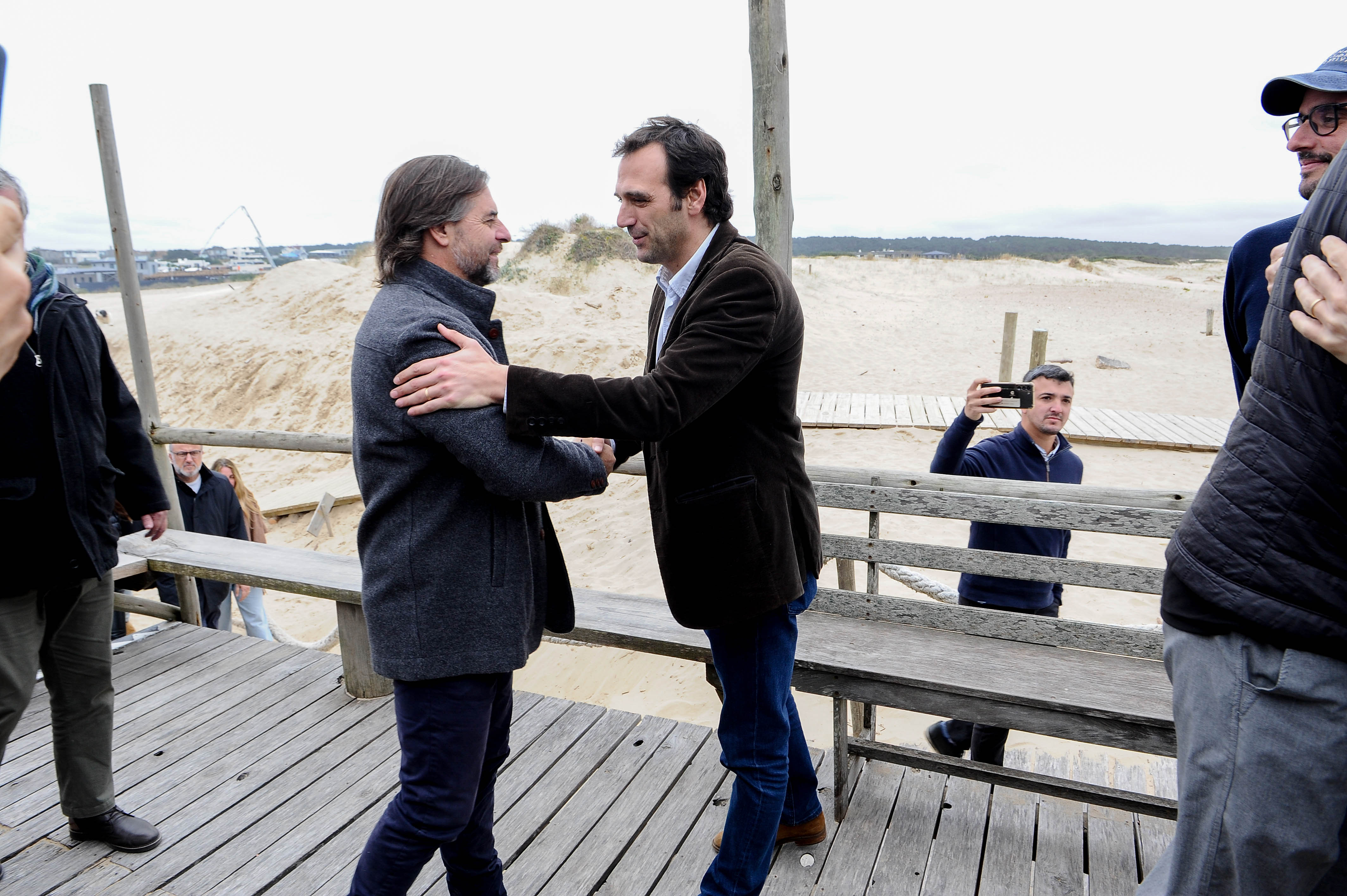 Presidente Lacalle Pou en lanzamiento del Fondo Cinematográfico Pfeffer del Sur