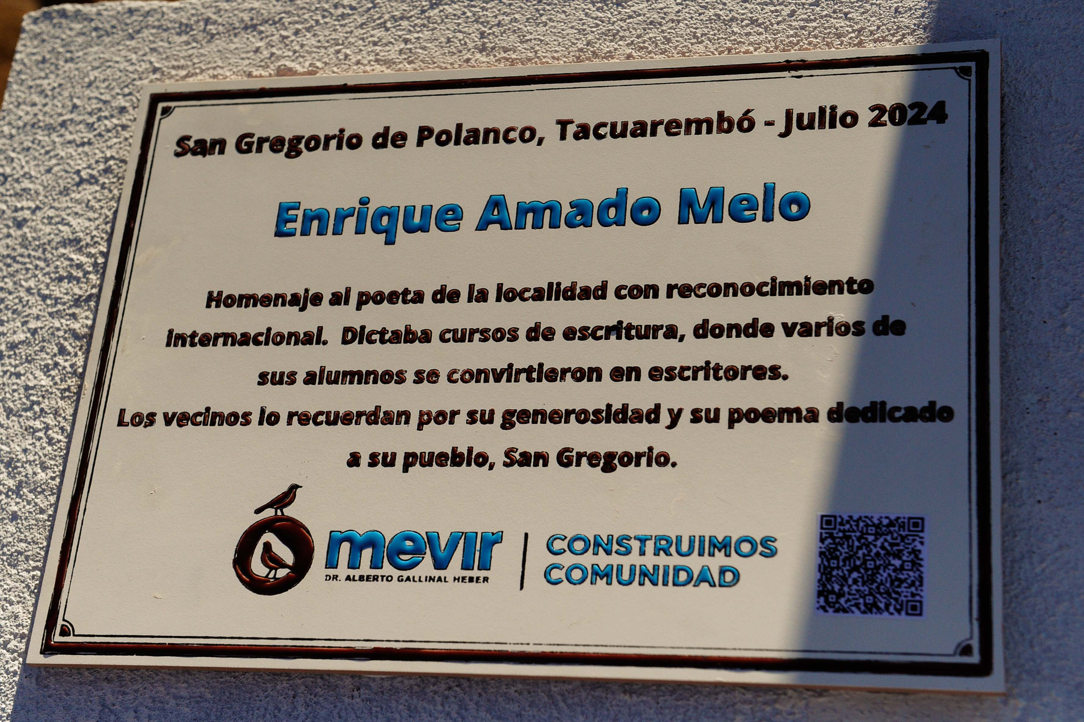 Presidente Lacalle Pou en la inauguración de viviendas en el departamento de Tacuarembó.