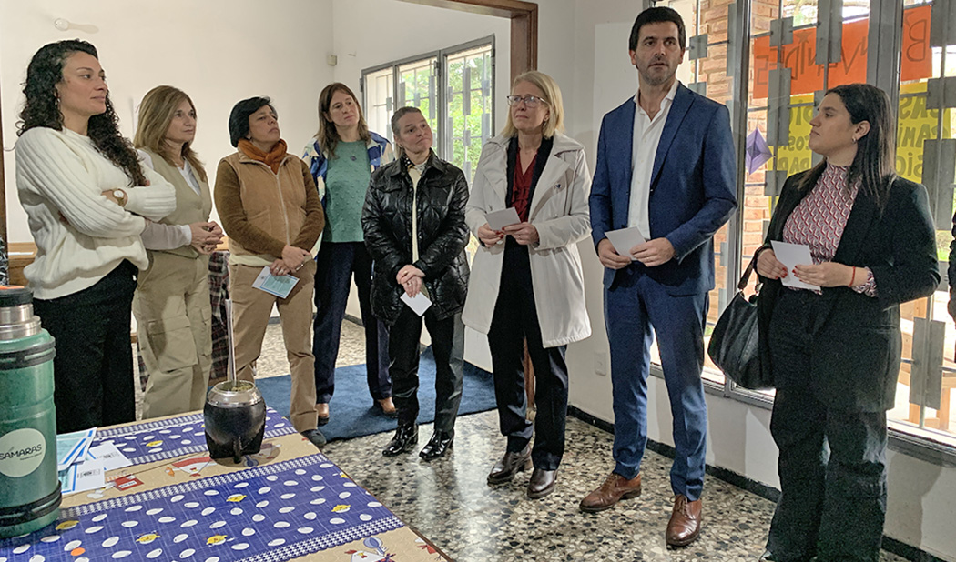 Inauguración de Casa de medio Camino de salud mental del Mides
