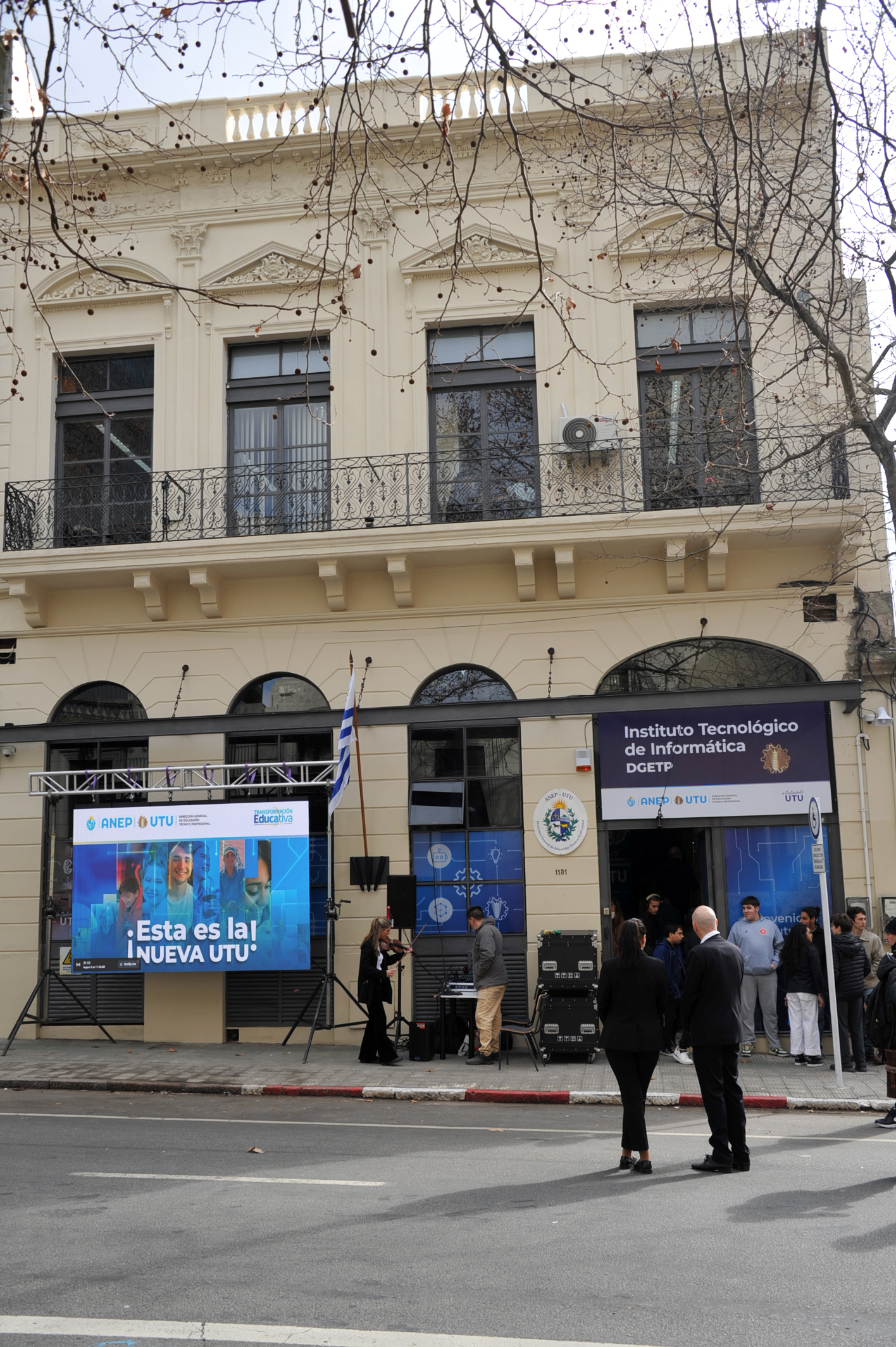 Presidente Lacalle Pou en inauguración del Instituto Tecnológico de Informática