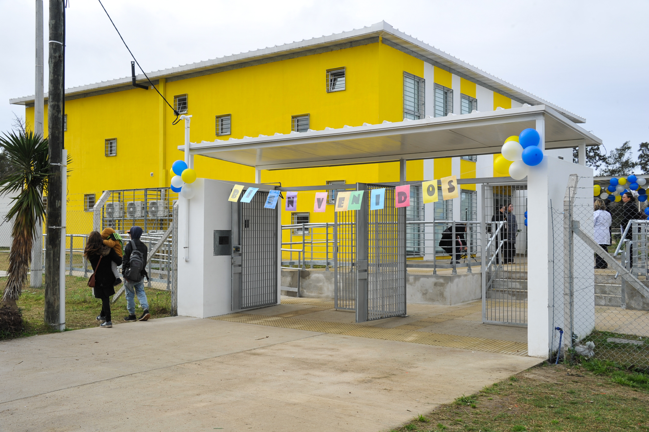 Inauguración de escuela de tiempo completo en Parque del Plata