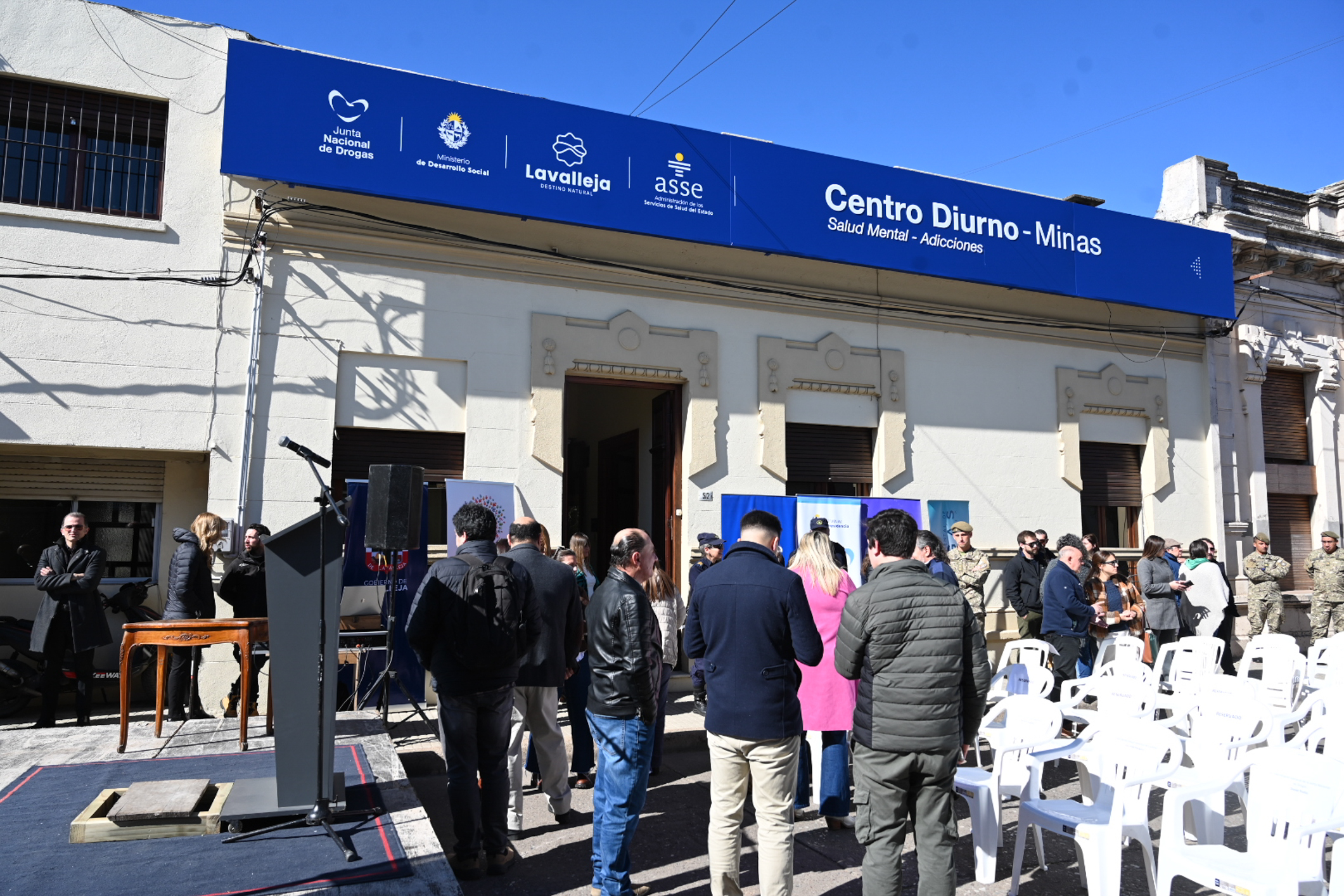 Gobierno inauguró centro diurno en Minas para atender a personas que padecen uso problemático de drogas