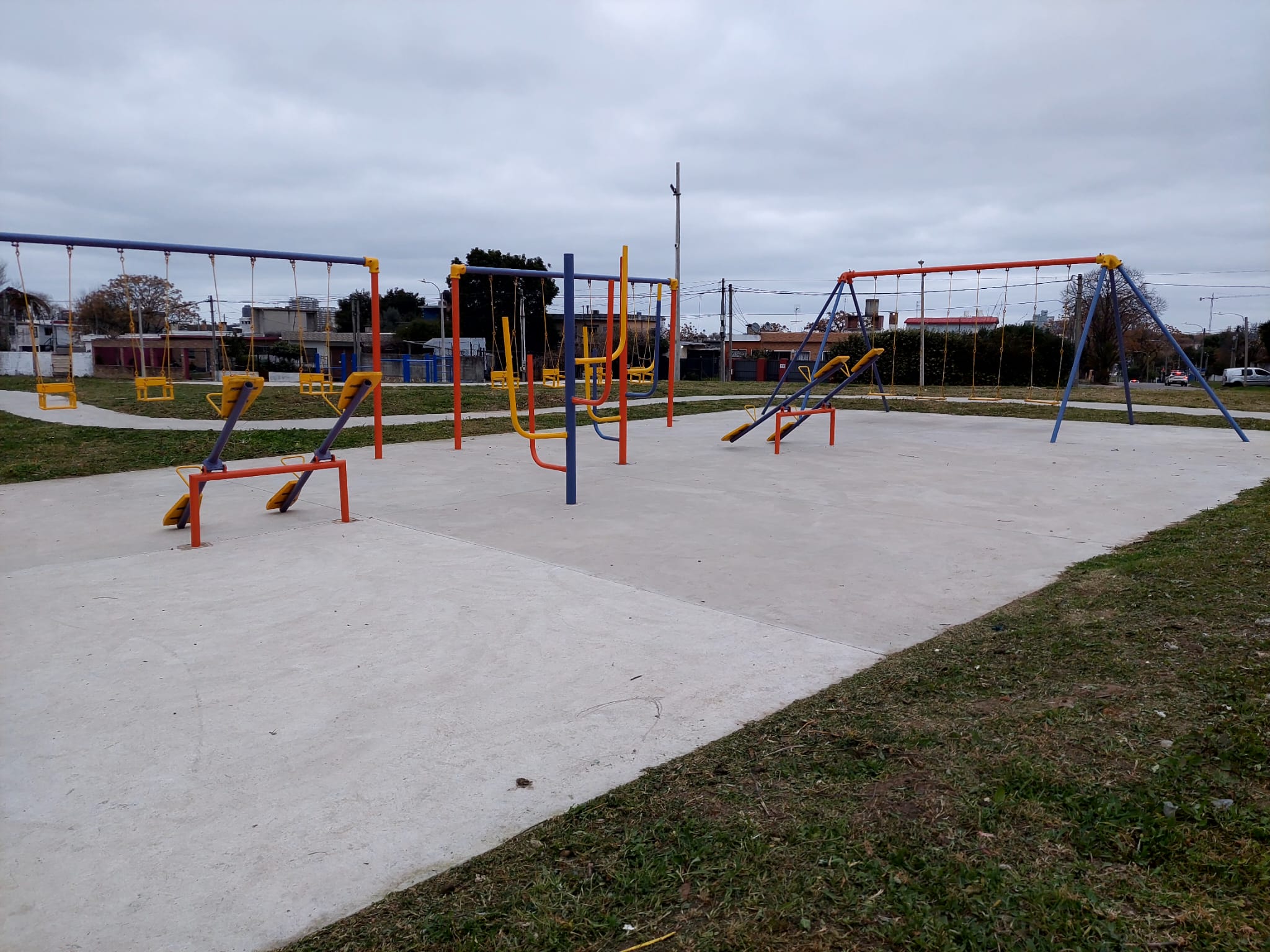 Inauguración de obras en la plaza Boix y Merino